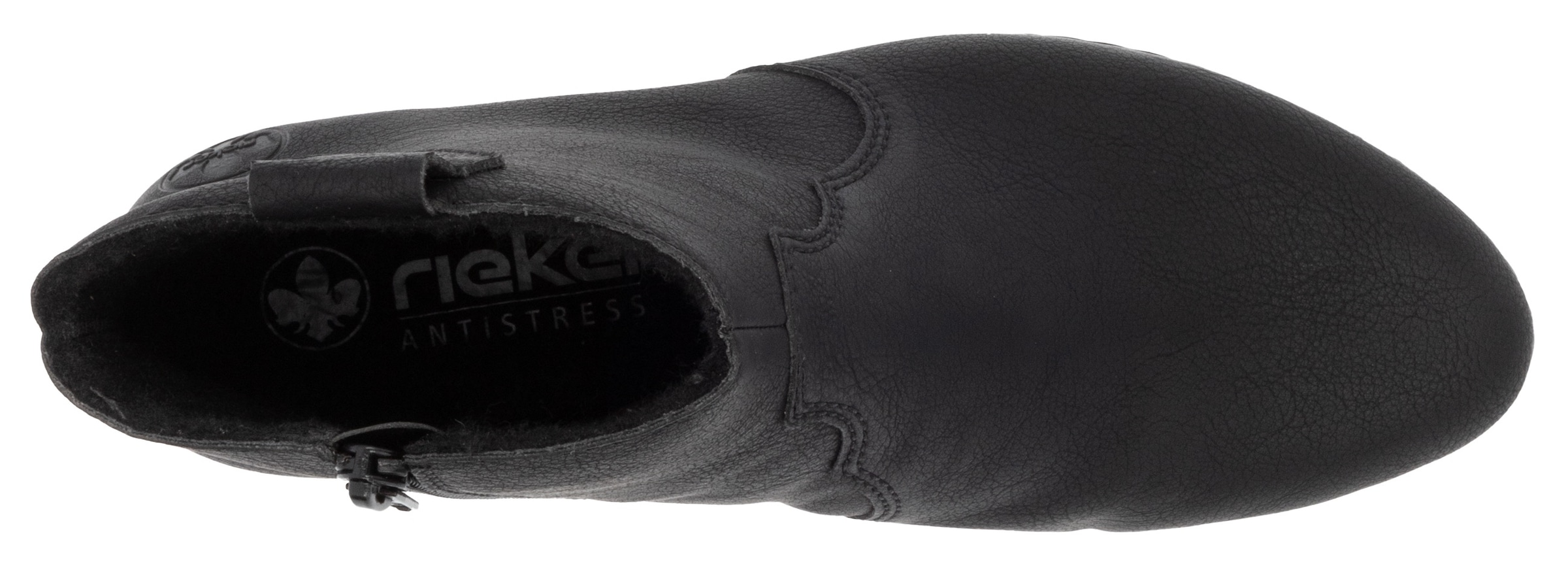 Rieker Westernstiefelette, Stiefelette, Cowboyboots, Blockabsatz, mit Innenreißverschluss