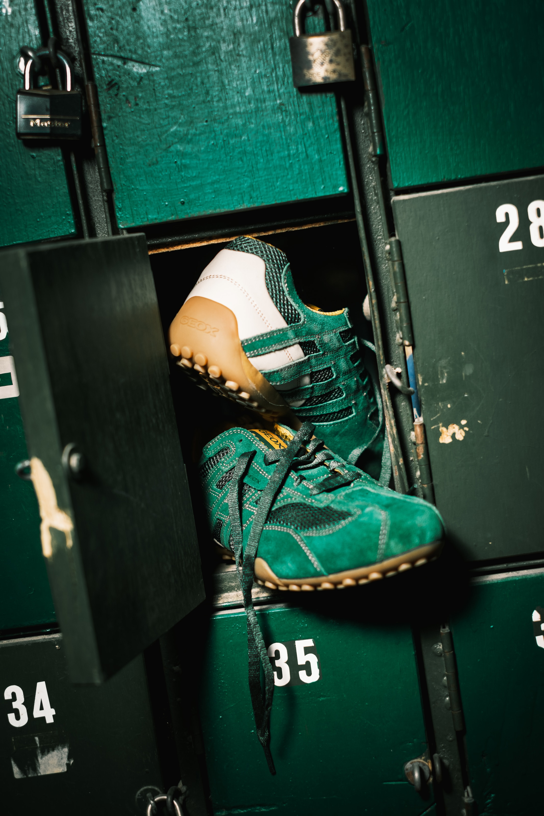 Geox Sneaker »U SNAKE ORIGINAL«  Halbschuh, Freizeitschuh, Schnürer im Retro-Look