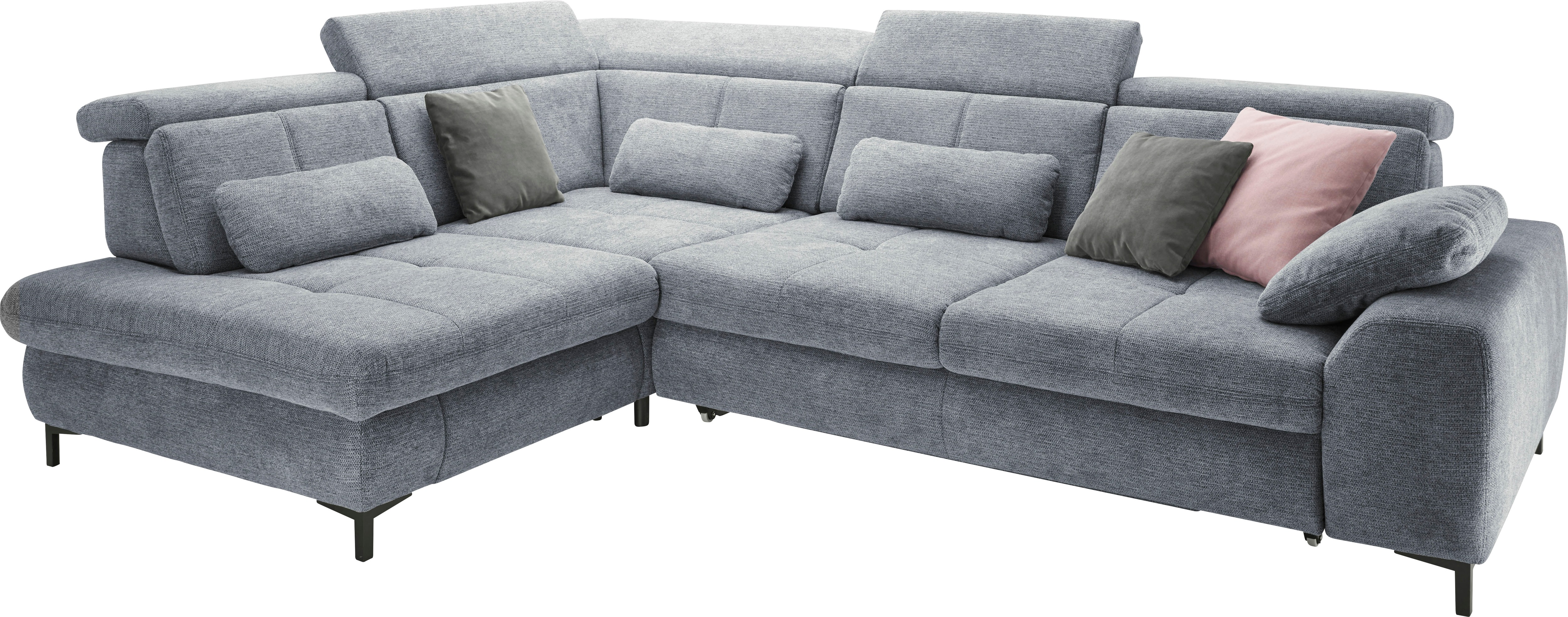 Thumbnail - set one by Musterring Ecksofa Kaltschaumpolsterung, Flachgewebe, whlw. mit Funktionen, Sitzhöhe 49