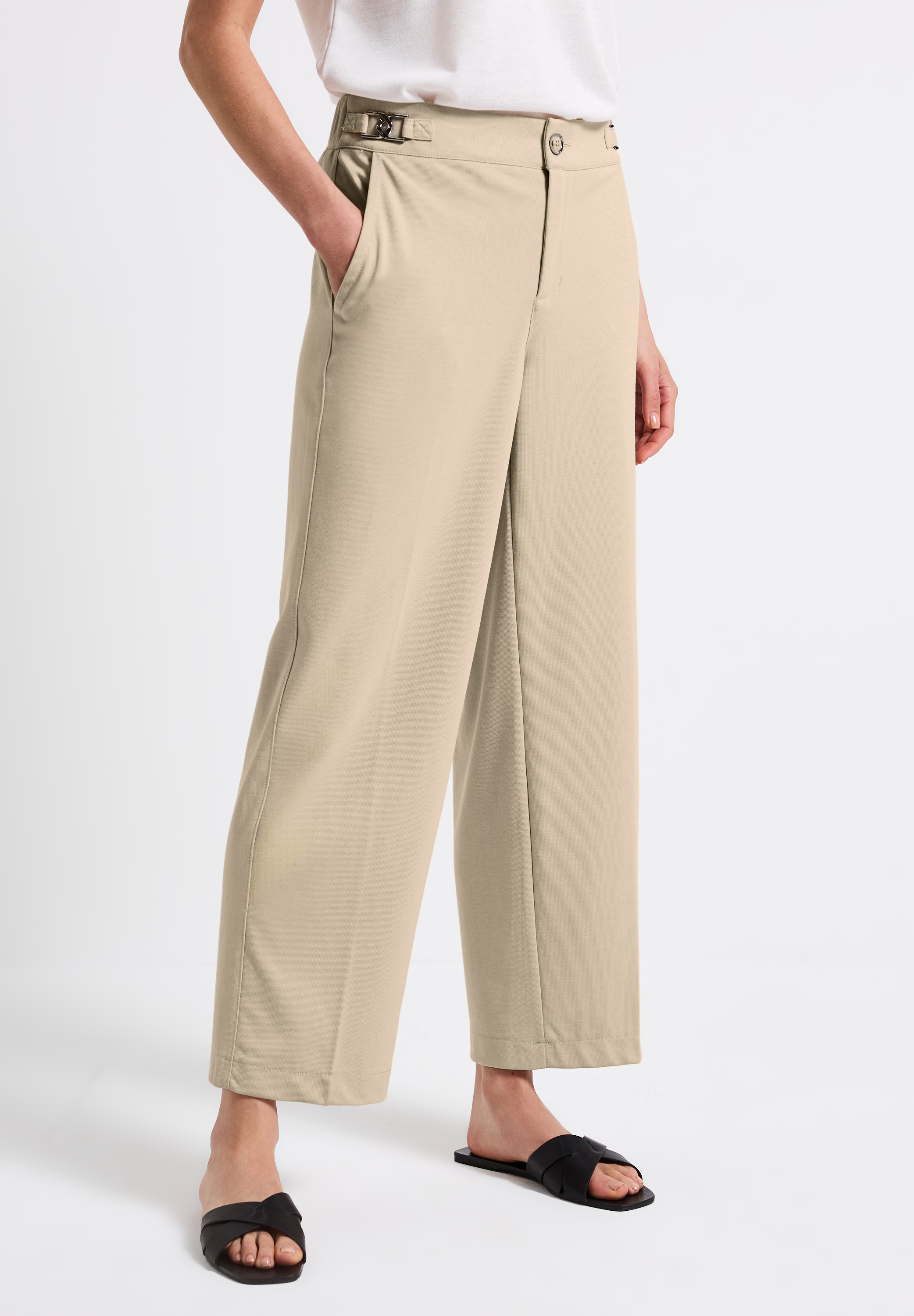 STREET ONE Marlene-Hose, High Waist günstig online kaufen