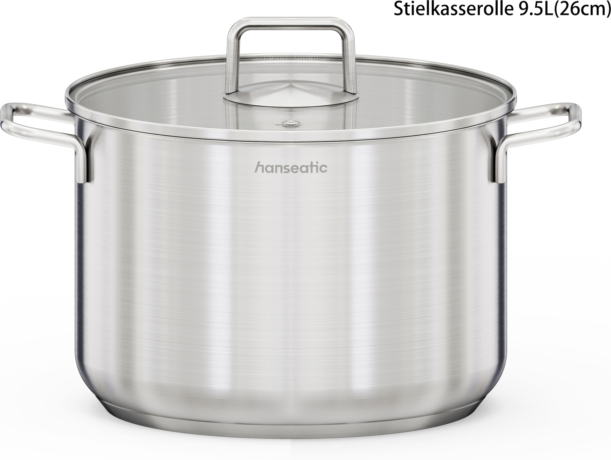 Hanseatic 1100000002199 »BASIC, Fassungsvermögen 9,5 l« 1 tlg. Edelstahl 18/10