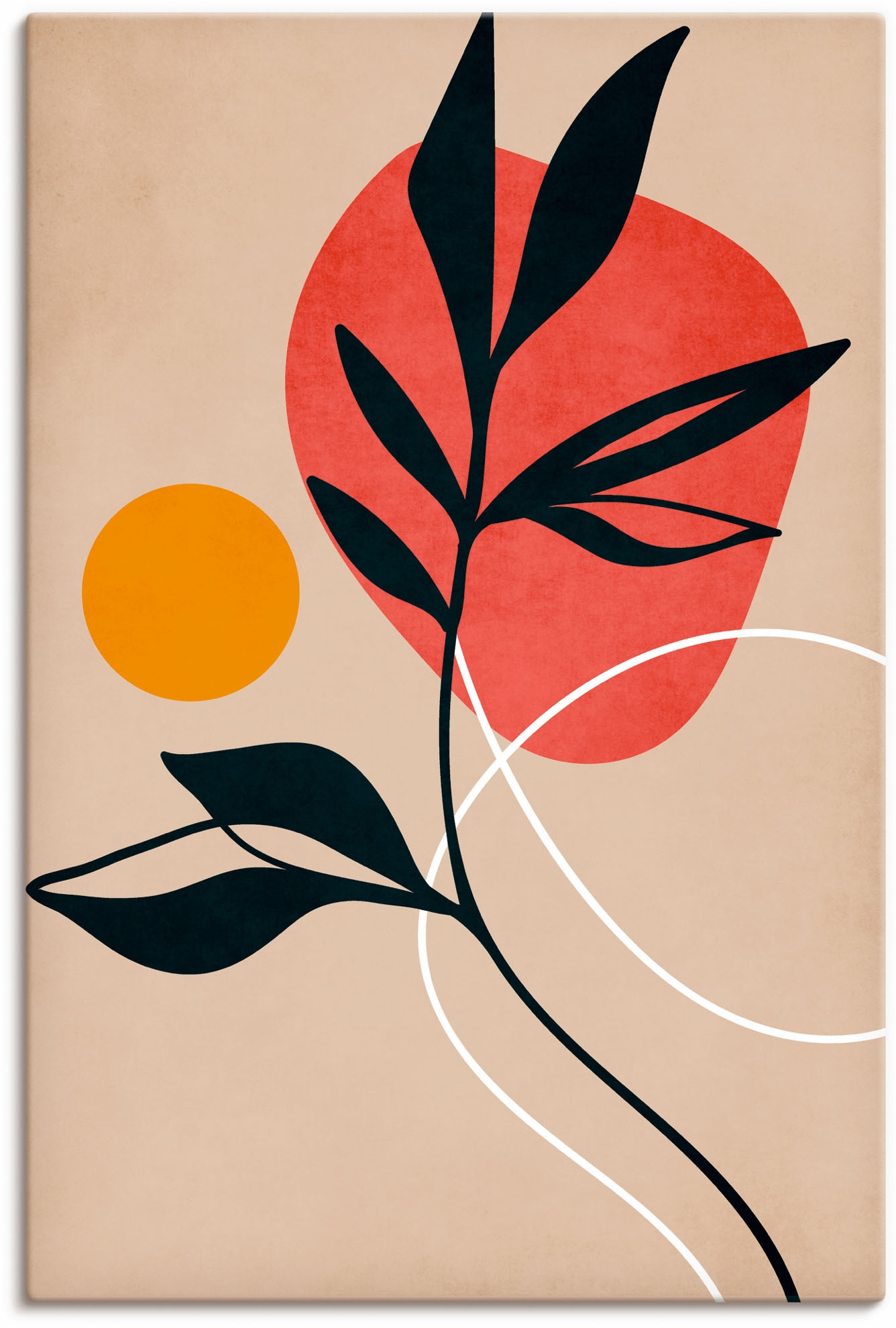 Artland Wandbild »Erinnerung«, Blätterbilder, (1 St.), als Alubild,  Leinwandbild, Wandaufkleber oder Poster in versch. Größen bestellen | BAUR