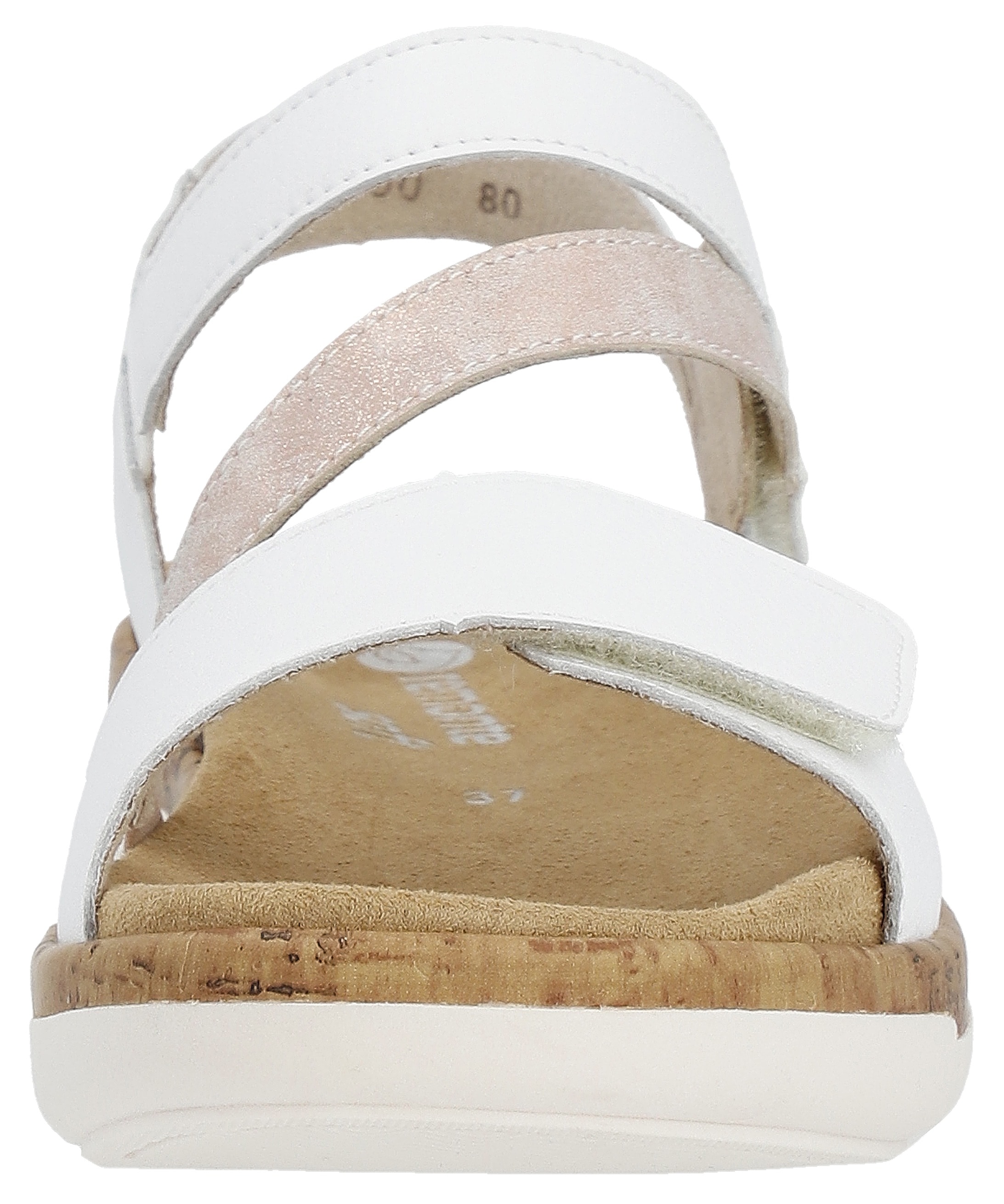 Remonte Keilsandalette, Sommerschuh, Klettschuh, Riemchensandale mit Softfußbett