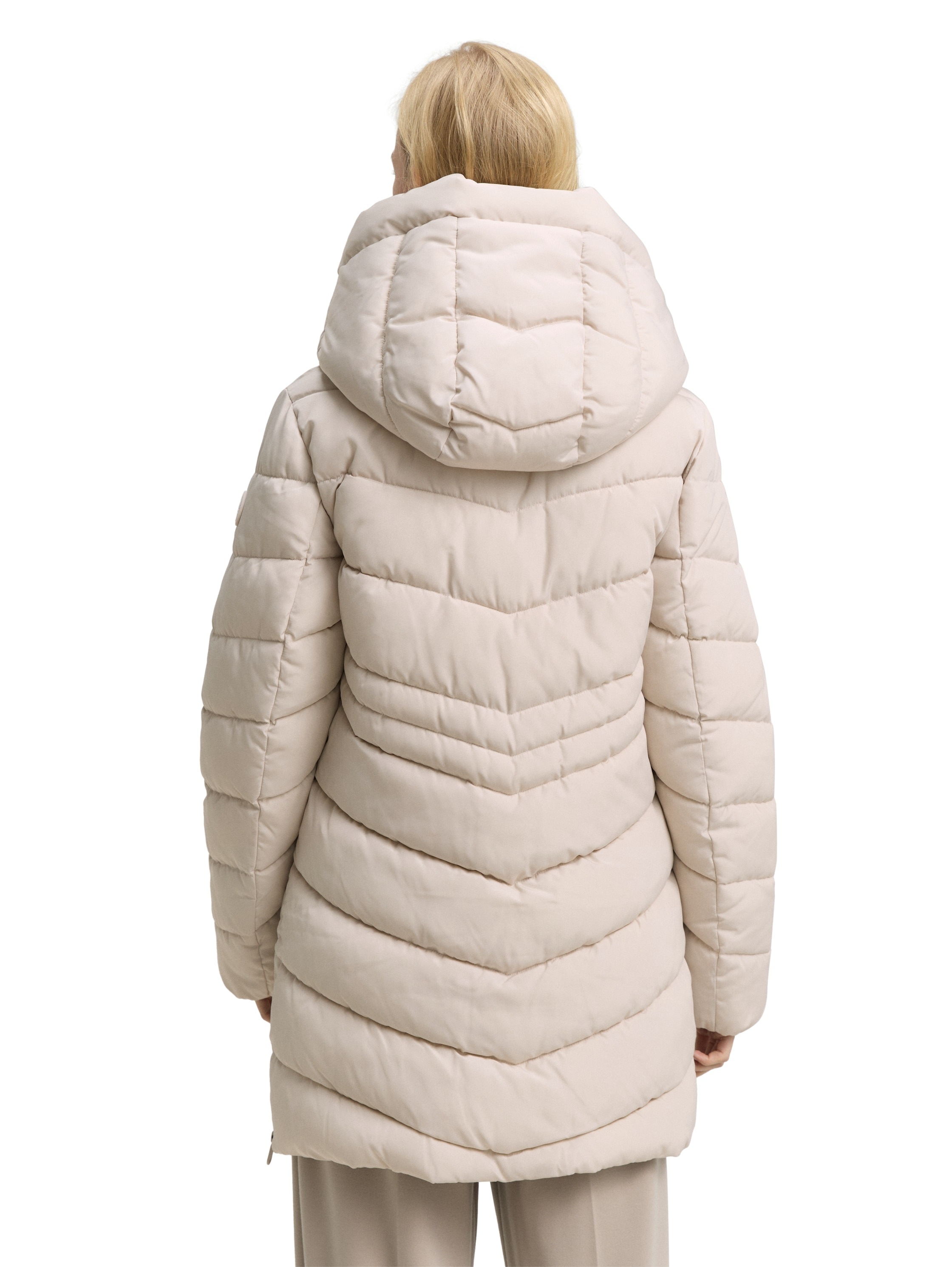 TOM TAILOR Steppmantel "Regular" mit Kapuze günstig online kaufen