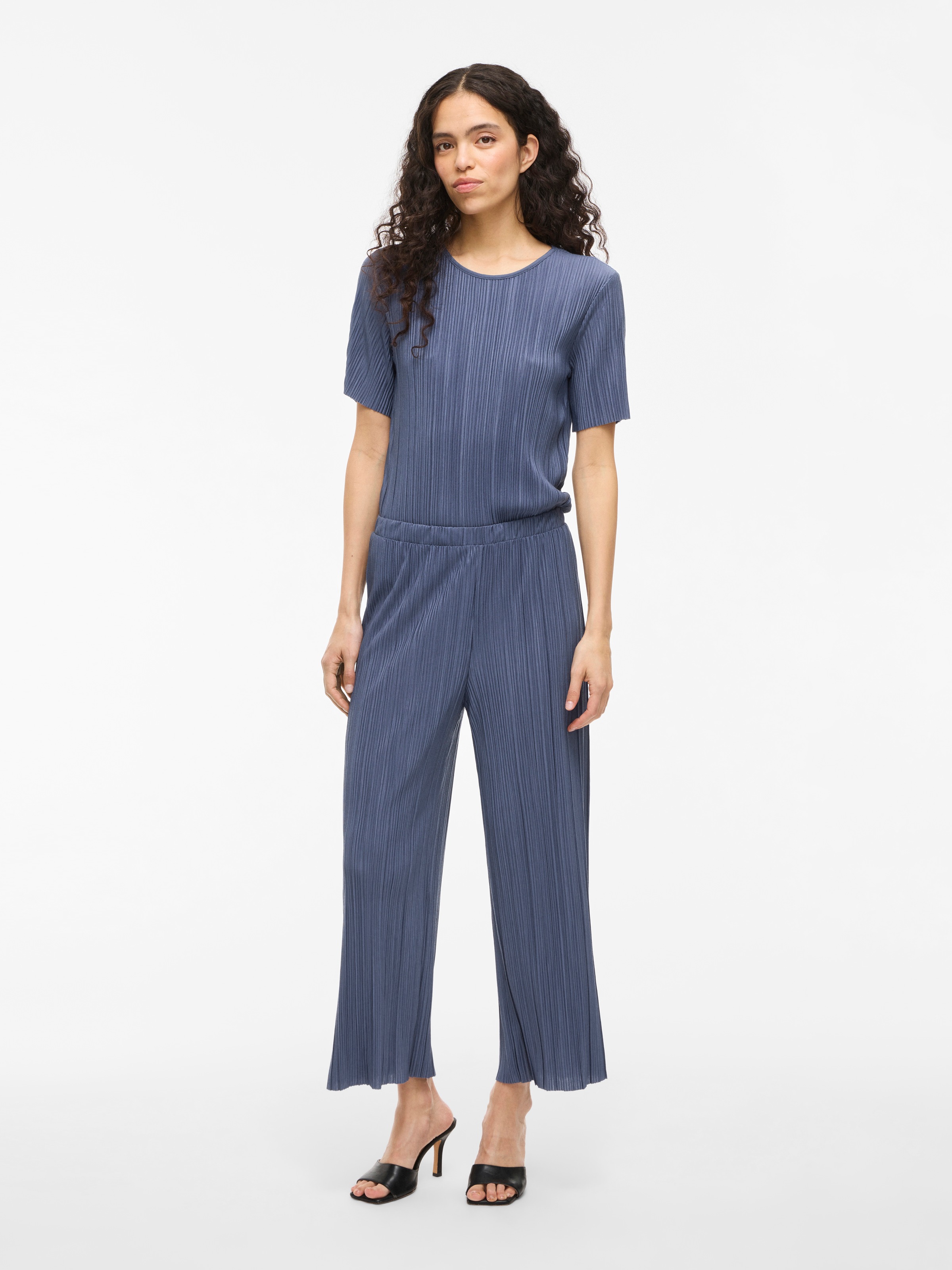 Vila Schlupfhose »VIPLISA HW CULOTTE PANTS - NOOS«, plissierte Optik