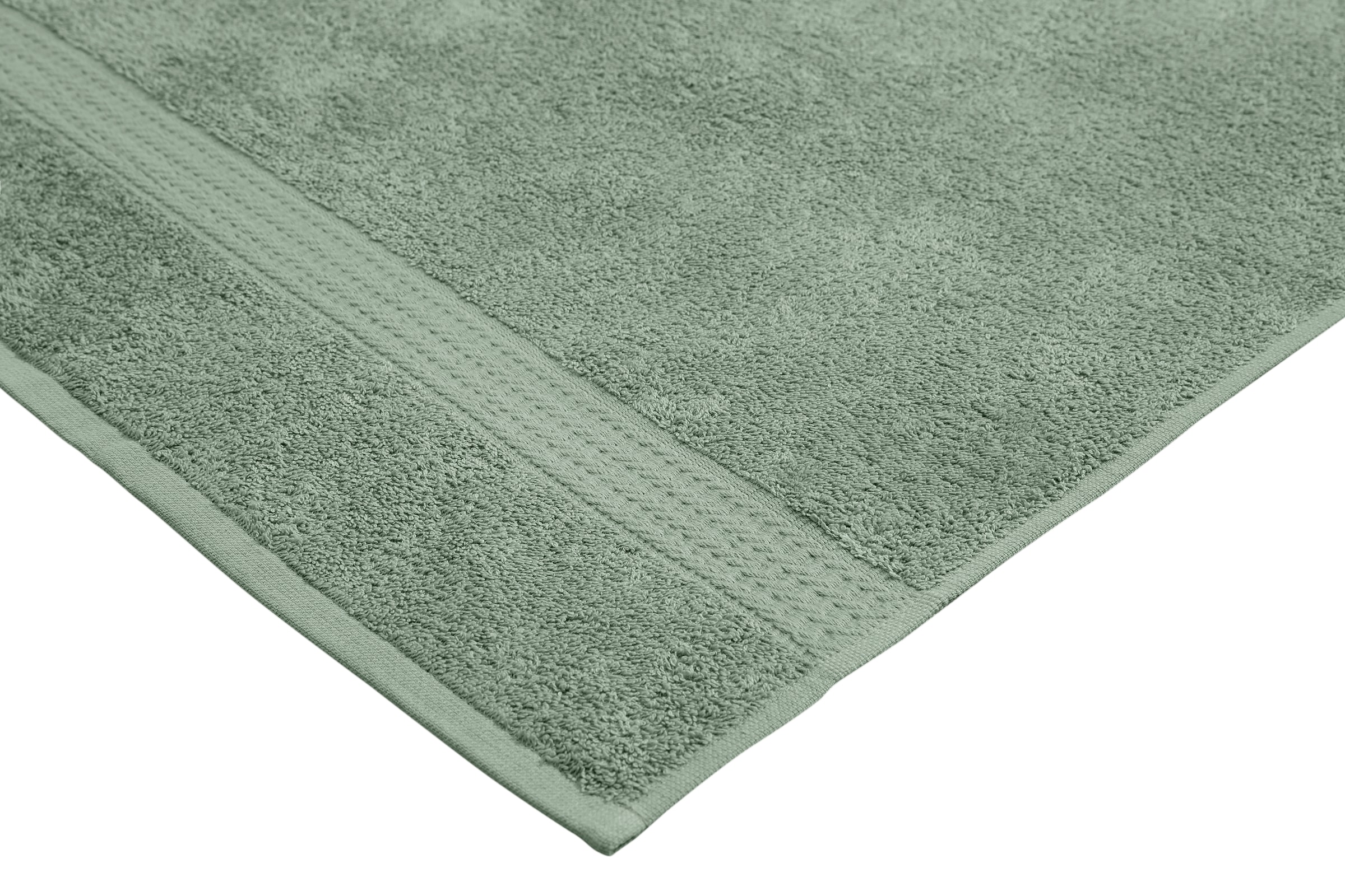 my home Duschtücher »Juna, als Set und Serie erhältlich, 4 Duschtücher, 70x140cm« Handtuch Set, 100% Baumwolle, mit Bordüre, Uni-Farben, weich