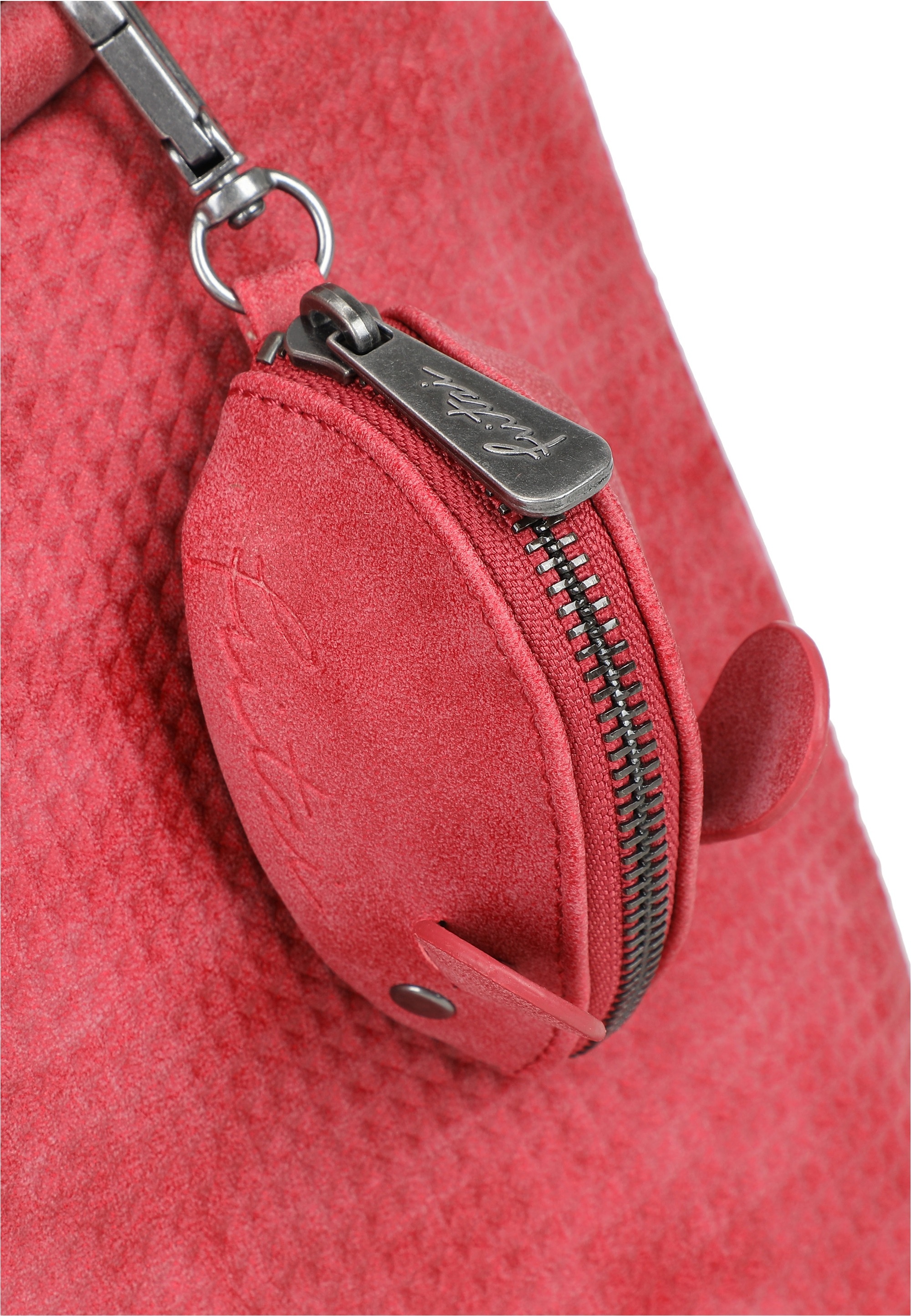 Fritzi aus Preußen Henkeltasche »Joly Waffly Black« mit kleiner Retro-Pocket-Maus extra