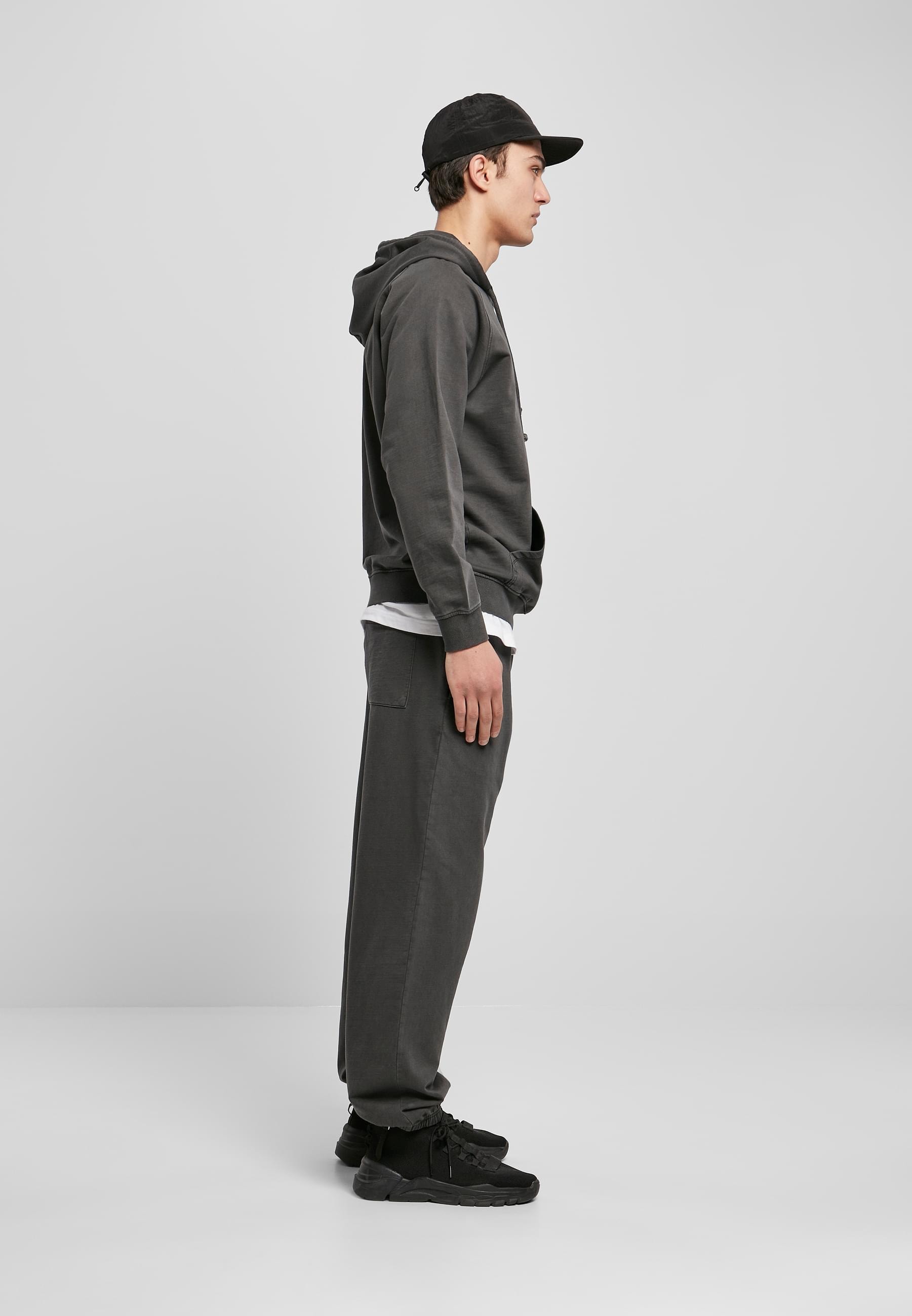 URBAN CLASSICS Sweatshirt »Urban Classics Herren Overdyed Hoody«, (1 tlg.)