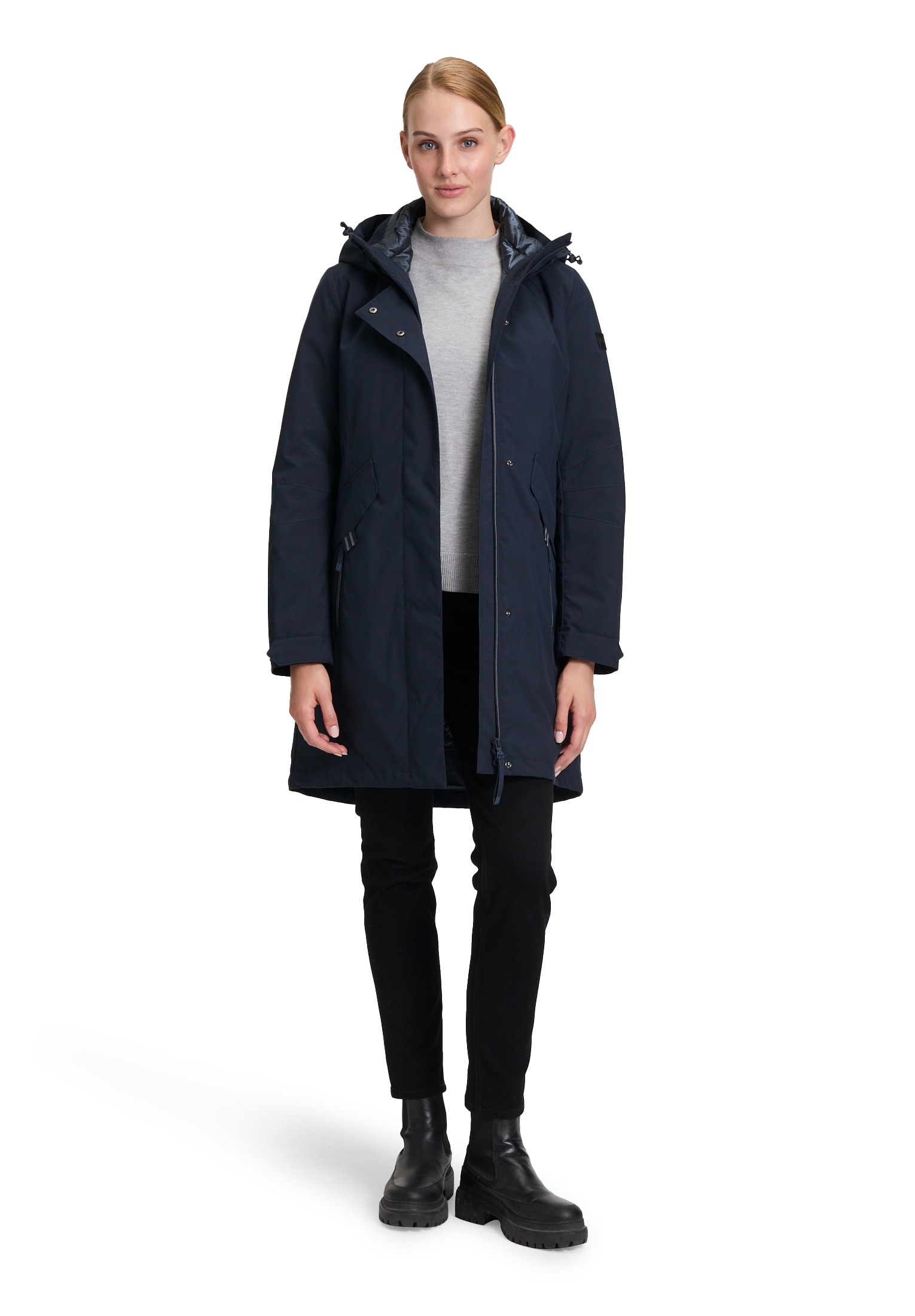 Betty Barclay 3-in-1-Funktionsjacke »Betty Barclay Damen 3 in 1 Jacke mit abnehmbarer Kapuze«, mit Kapuze