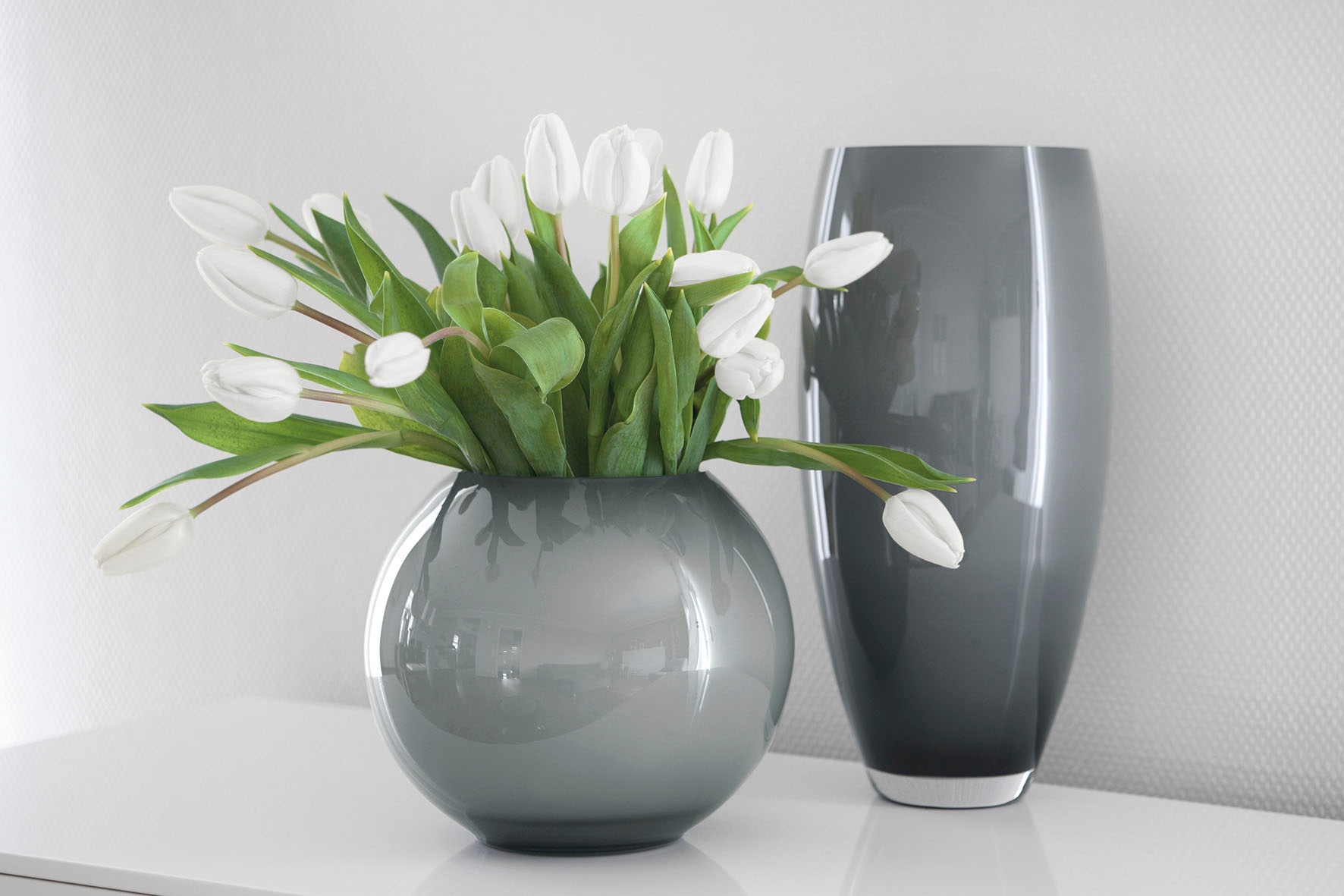 Fink Tischvase »AFRICA«, (1 St.), Vase aus Opalglas, mundgeblasen, Dekovase