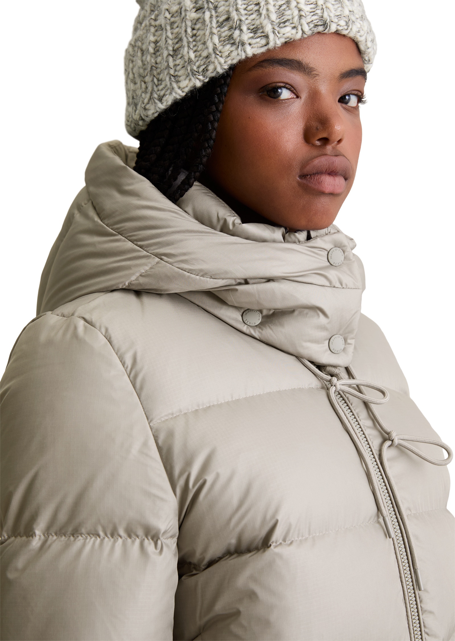 Marc O'Polo DENIM Outdoorjacke »aus recyceltem Polyester-Ripstop« ohne Kapuze