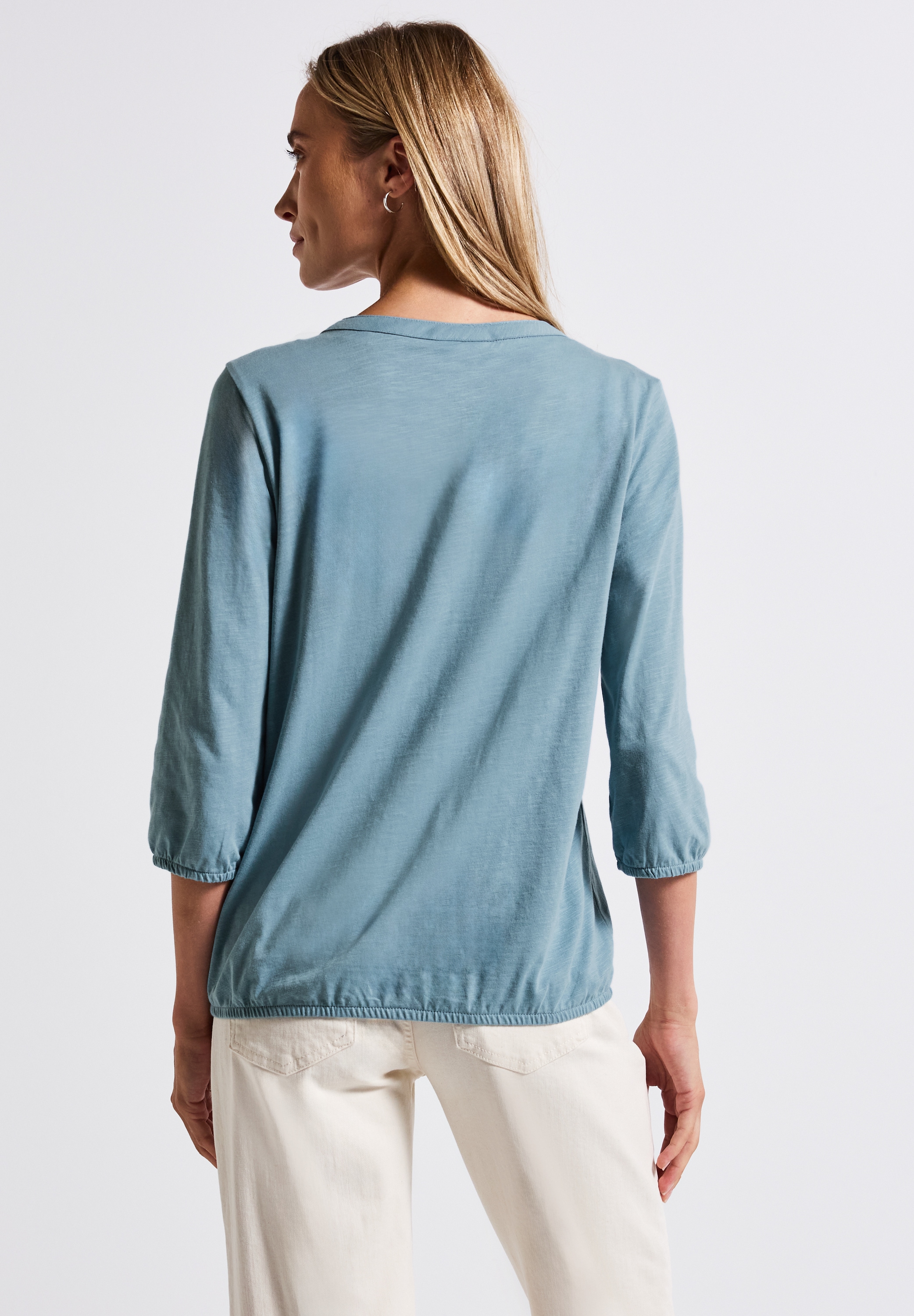 STREET ONE Tunikashirt, aus reiner Baumwolle