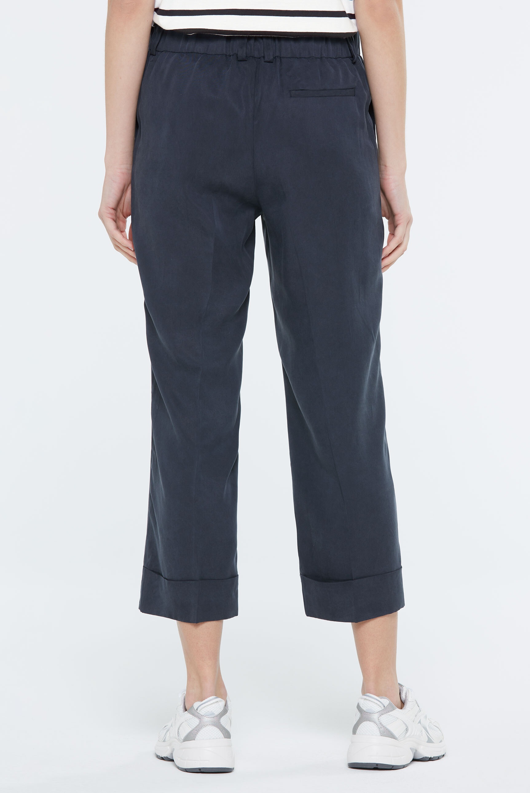 SENSES.THE LABEL Stoffhose, mit Elastikbund hinten
