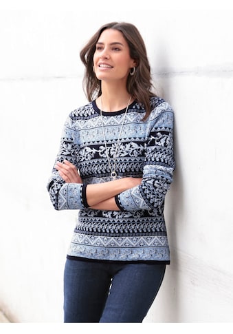 Jacquardpullover »Jacquard-Pullover«