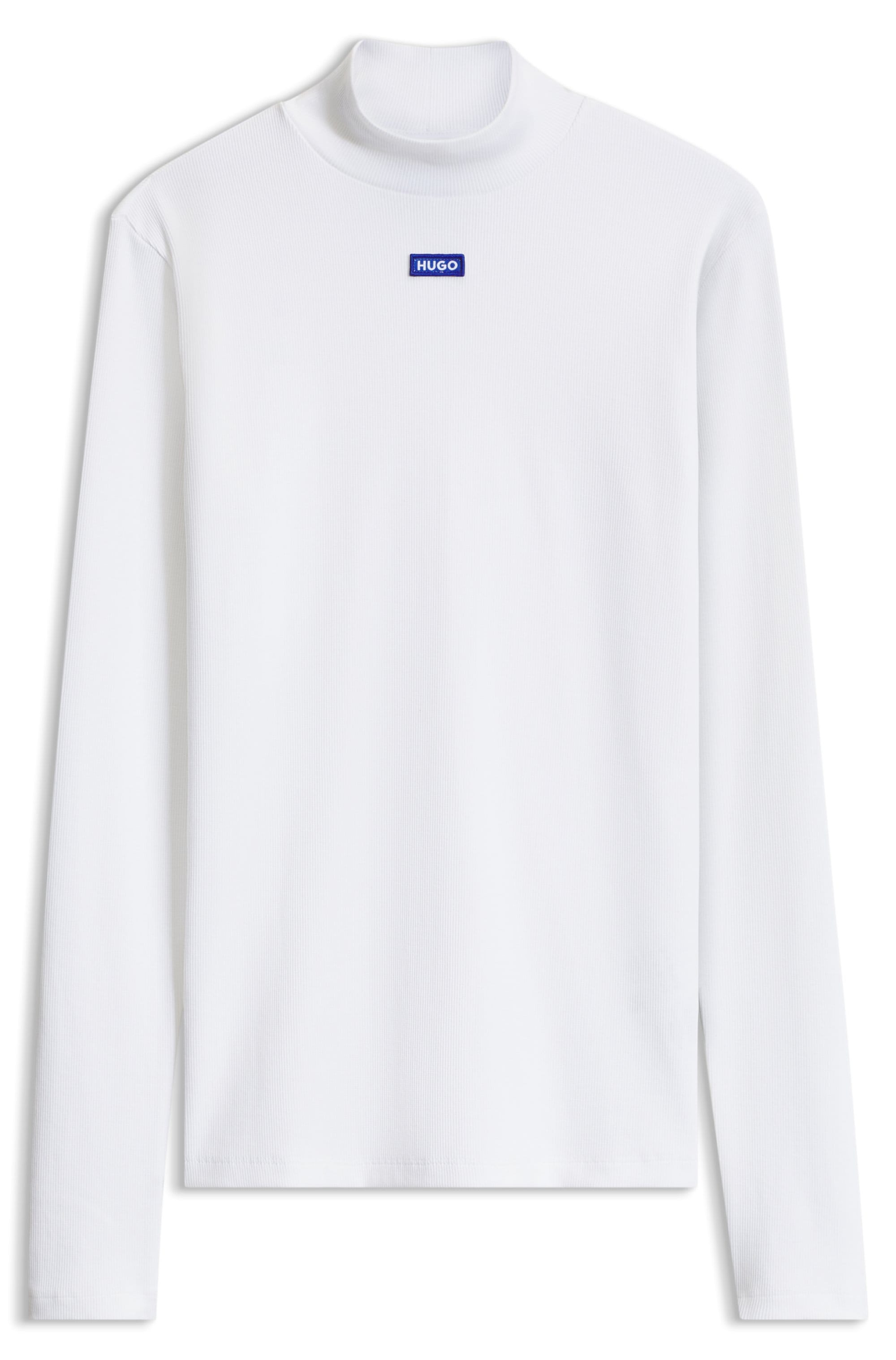 HUGO Longsleeve »Easy Longsleeve« mit Stehkragen