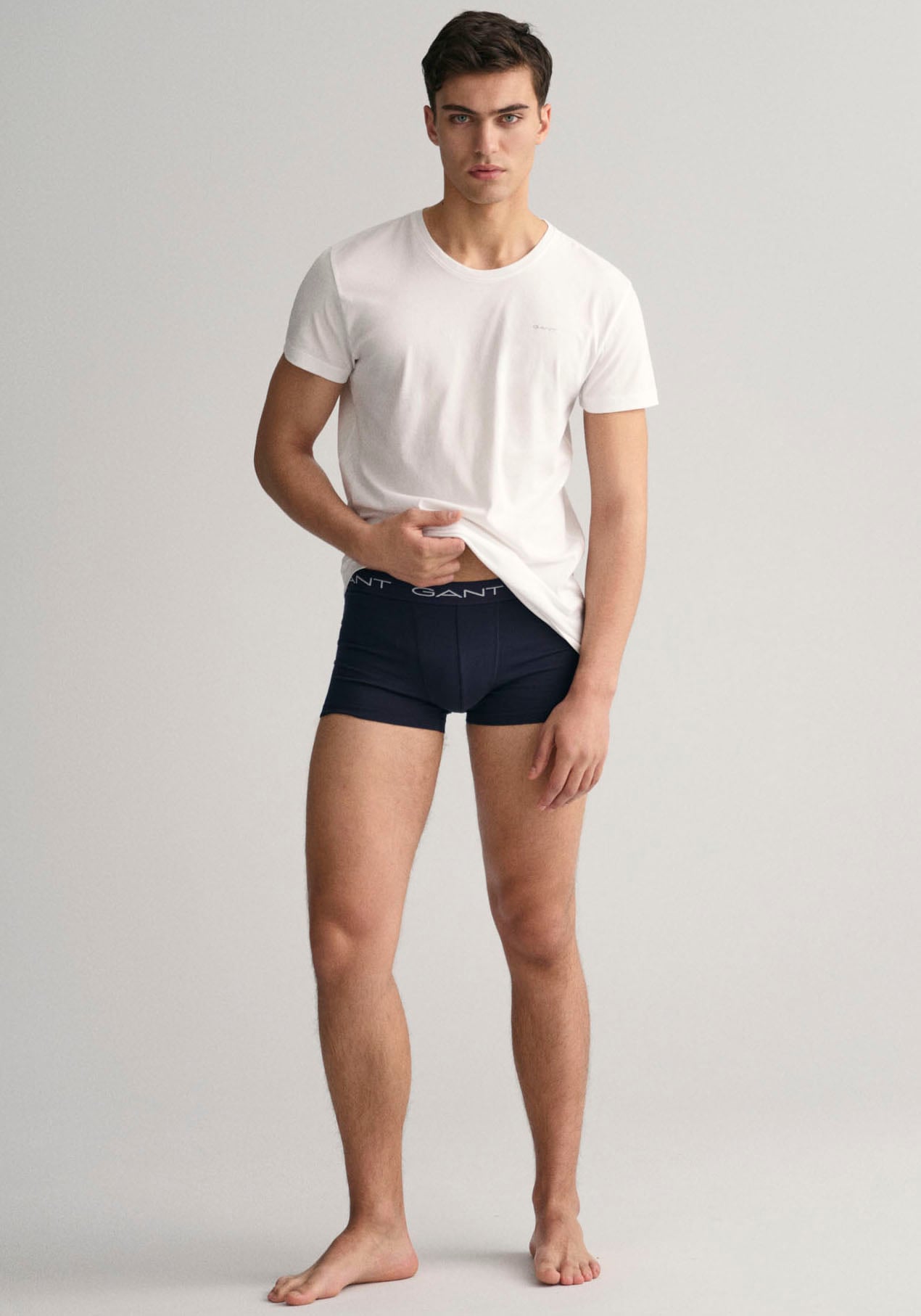 Gant T-Shirt »C-NECK T-SHIRT 2-PACK«, (2 tlg.), aus besonders weichem Material
