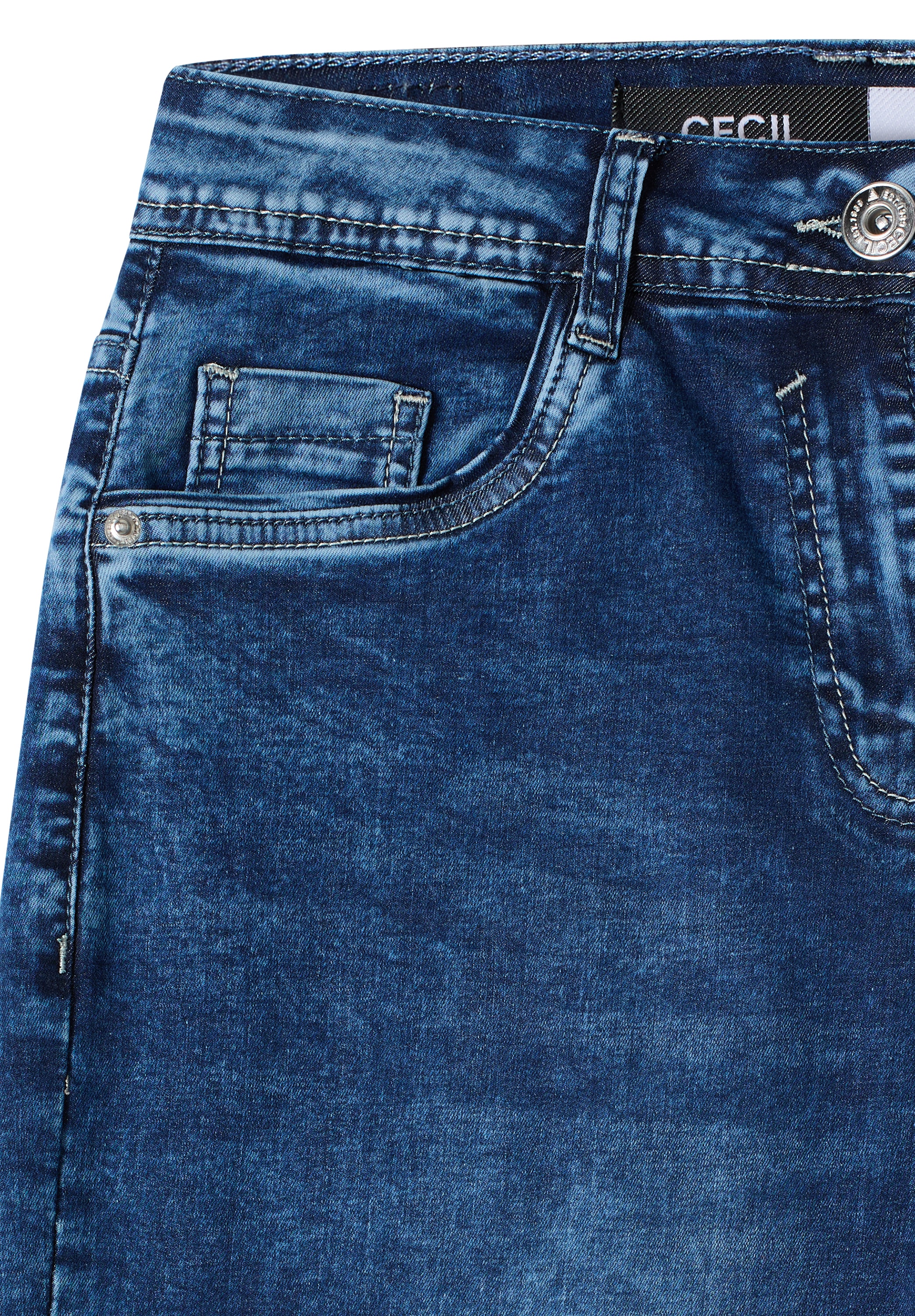 Cecil Loose-fit-Jeans High Waist