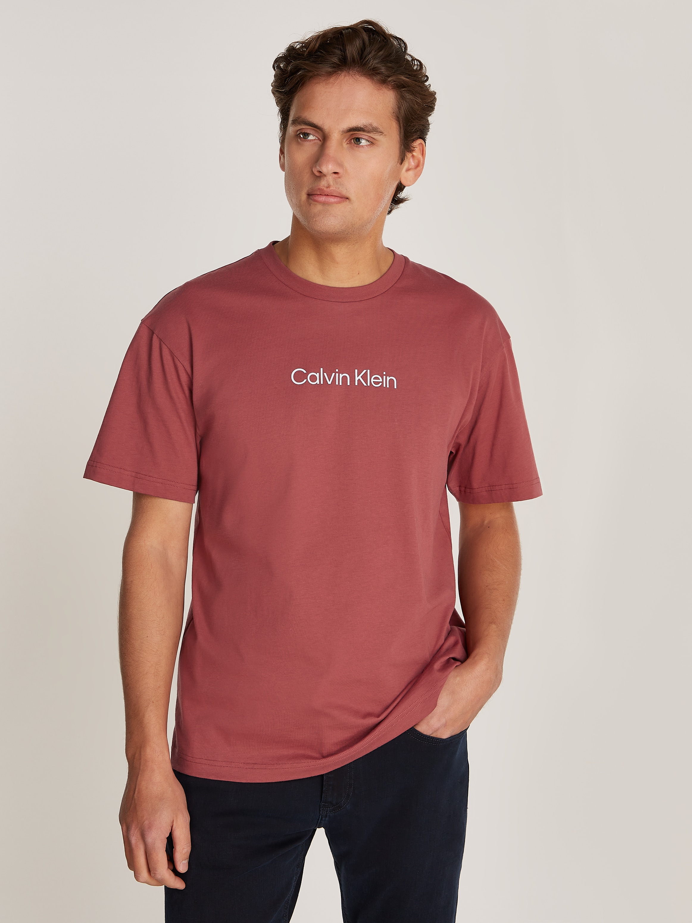 Calvin Klein T-Shirt "HERO LOGO COMFORT T-SHIRT", mit aufgedrucktem Markenl günstig online kaufen