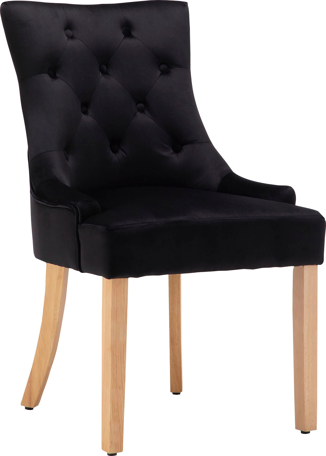 Leonique 4-Fußstuhl "Doncaster" (Set) 2 Stk.mit Knopfheftung im Rücken günstig online kaufen