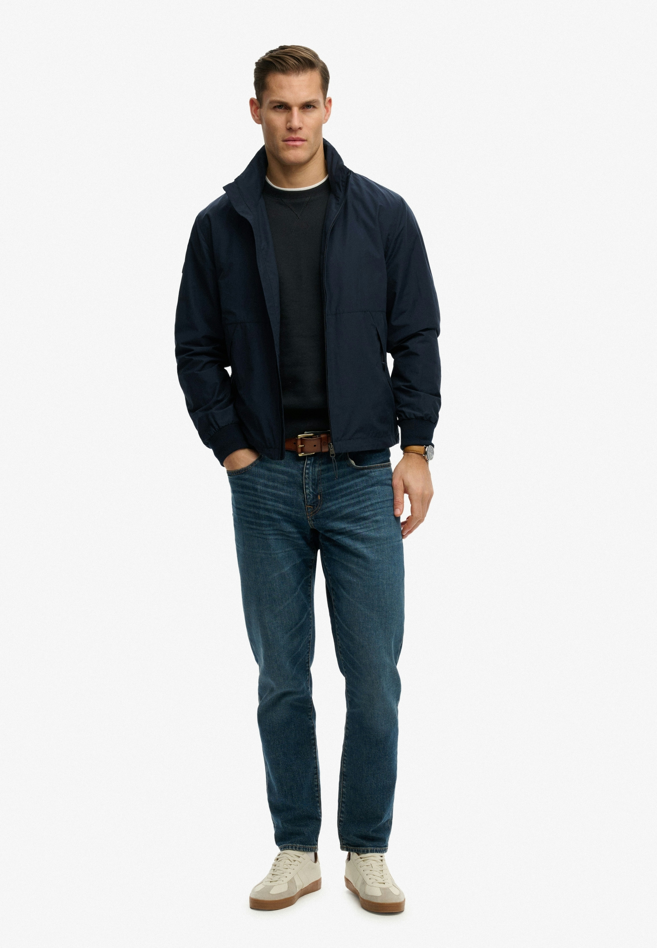 Superdry Parka »SPORTS JACKET« mit Markenlabel, aus Polyester und Kunstfaser, Relaxed Fit