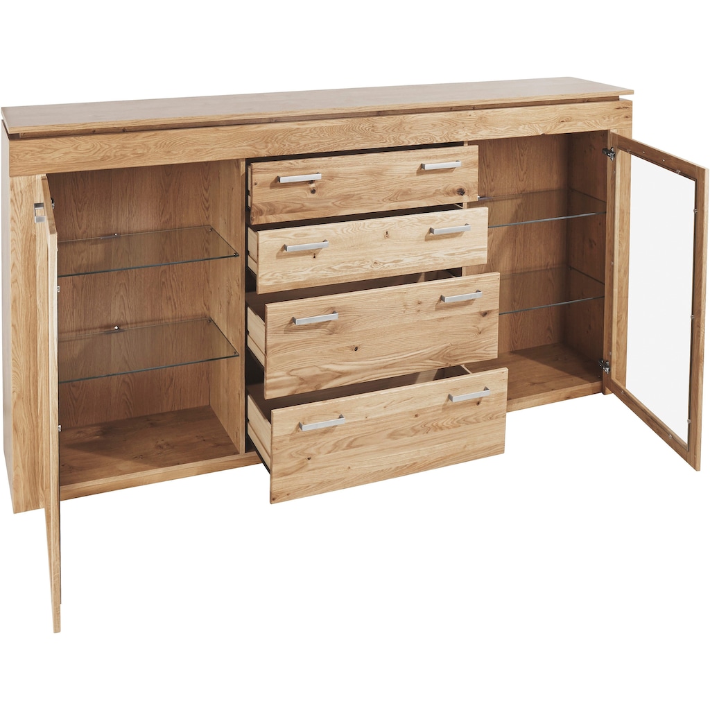 VOGL Möbelfabrik Highboard, Breite 222 cm