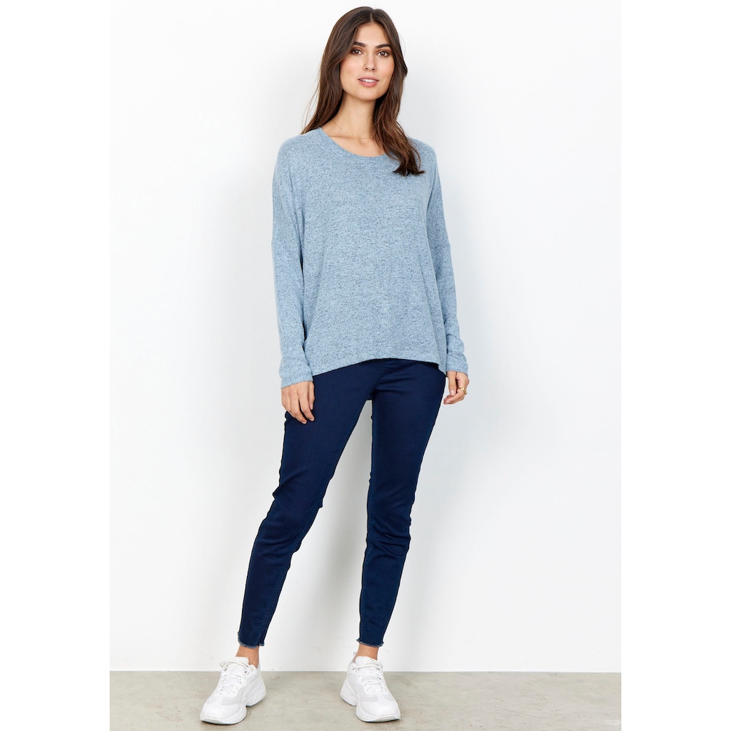 soyaconcept 7/8-Jeggings »SC-NADIRA1«, mit offener Saumkante