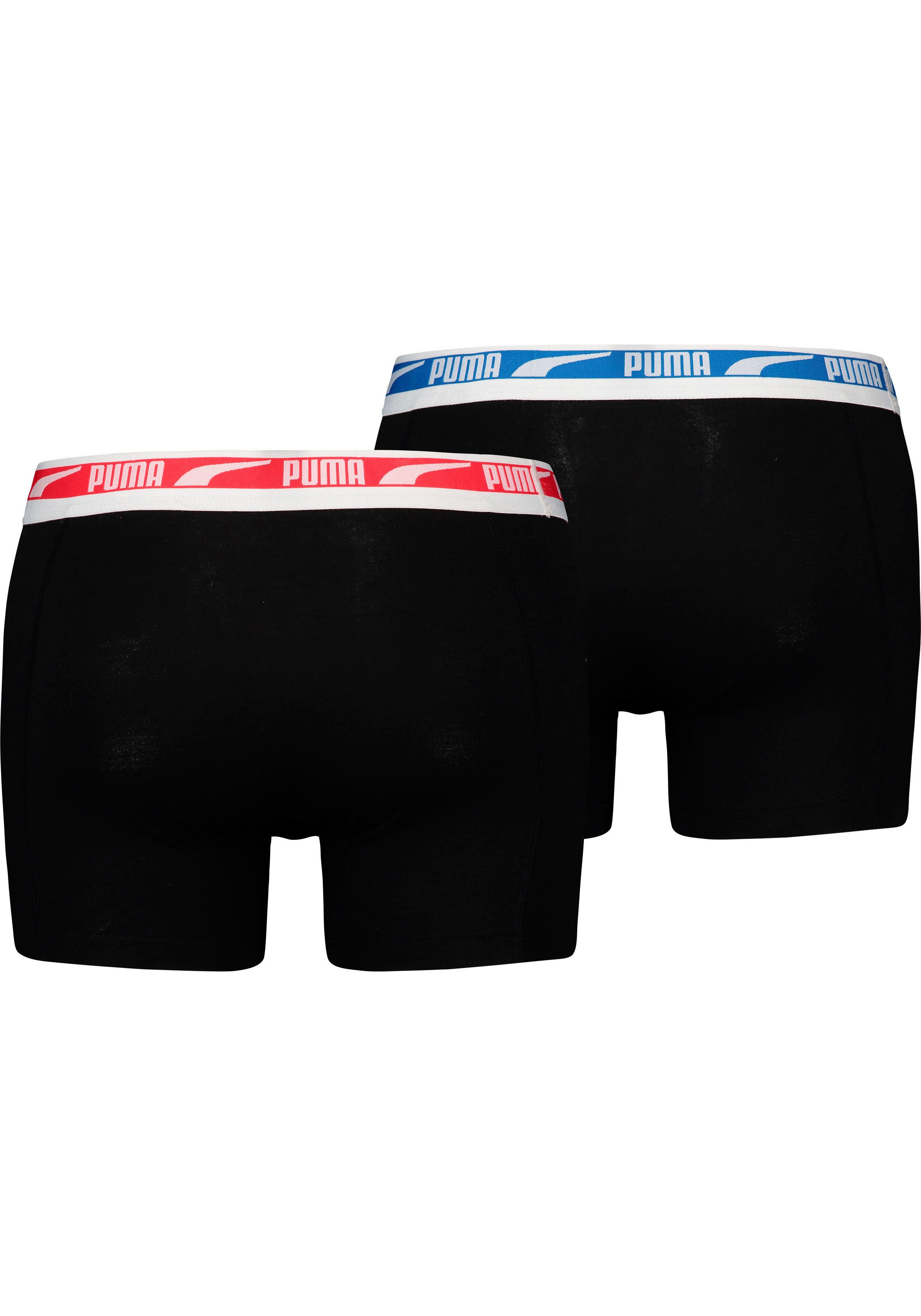 Thumbnail - PUMA Boxershorts "MEN MULTI LOGO BOXER 2P", (2er Pack), Komfortbund
