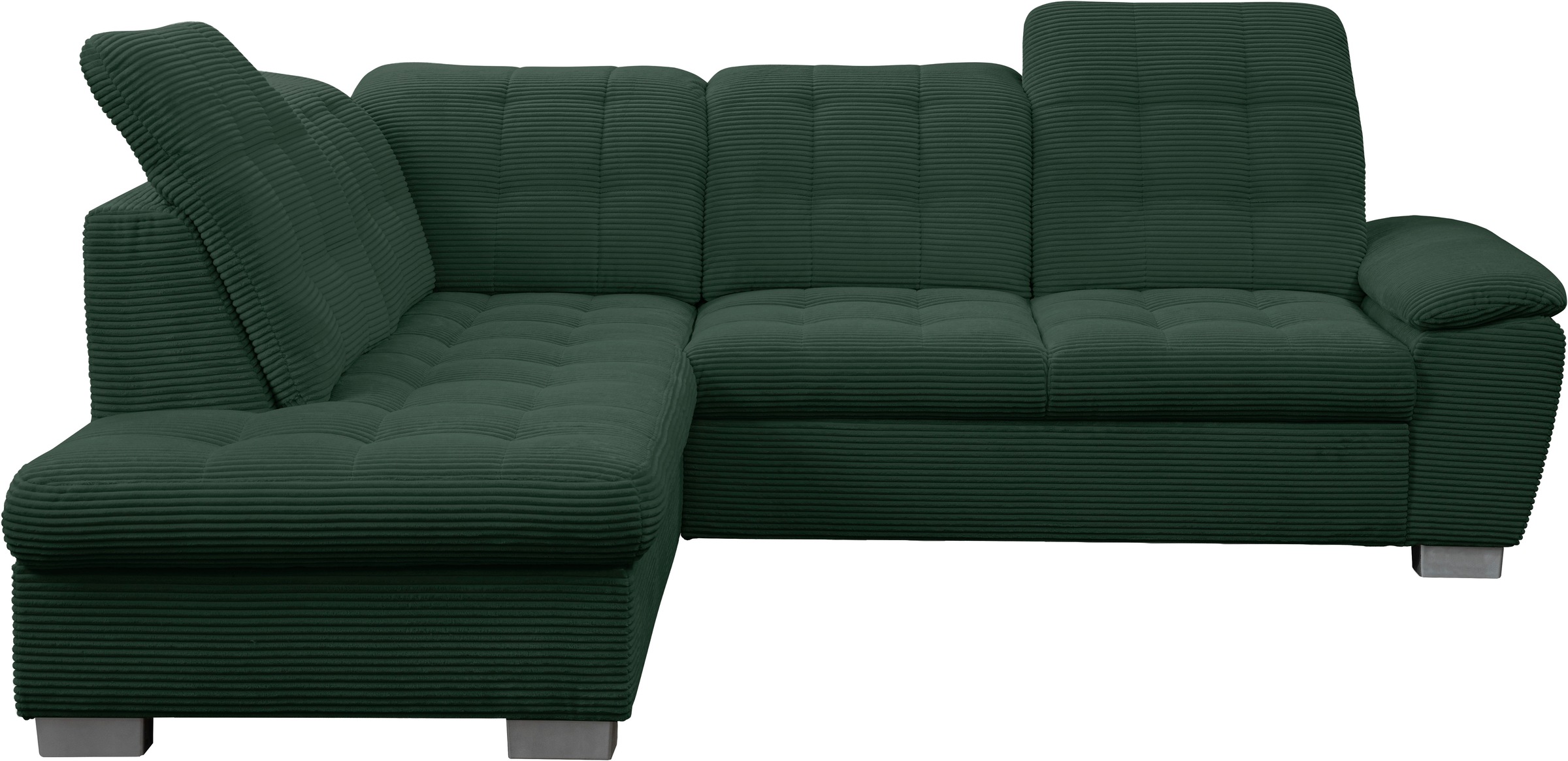 WERK2 Ecksofa "Bonny inkl. Kopfteilverstellung, Bettfunktion, Stauraum, L-F günstig online kaufen