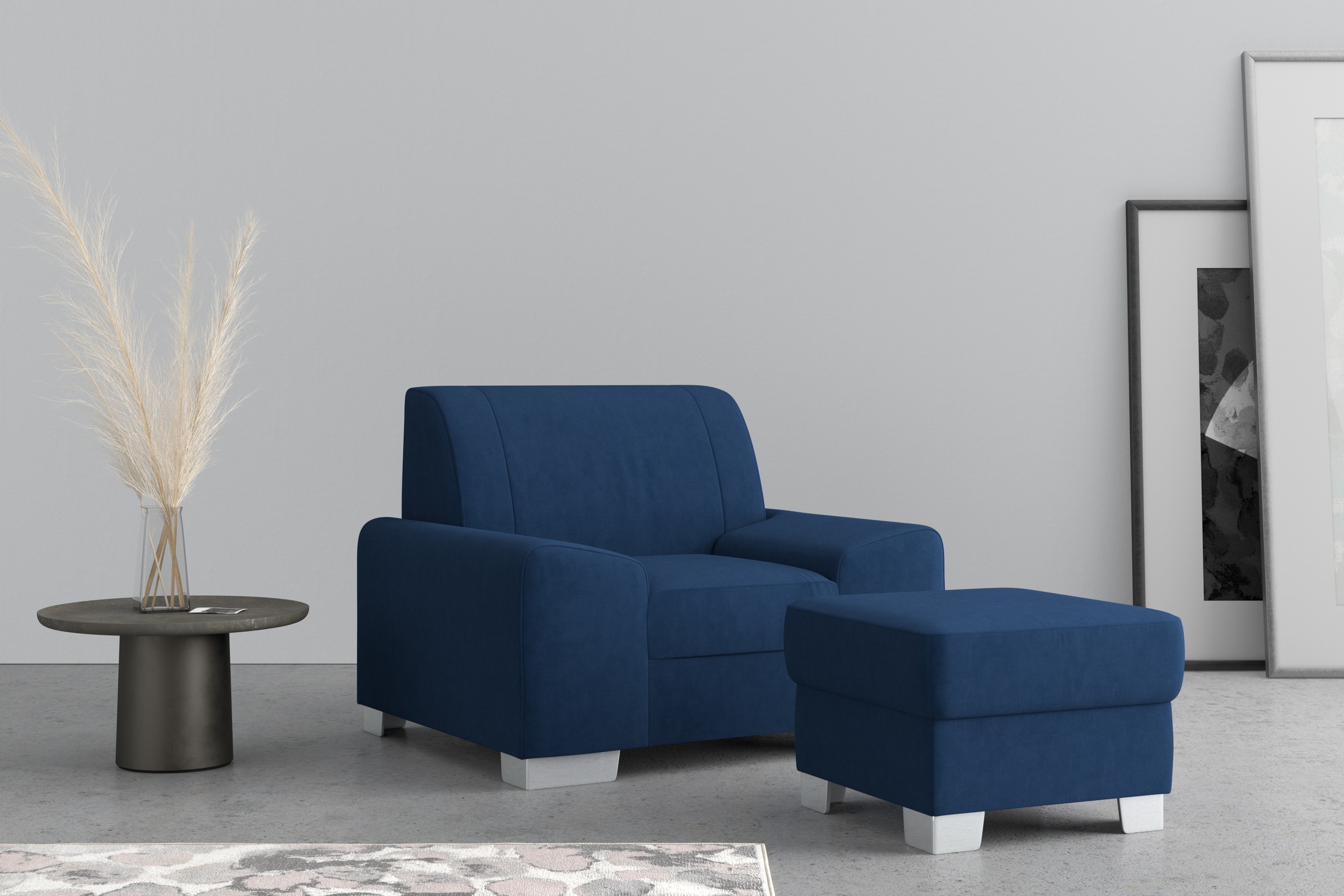 DOMO collection Sessel »Anzio«, wahlweise mit Federkern