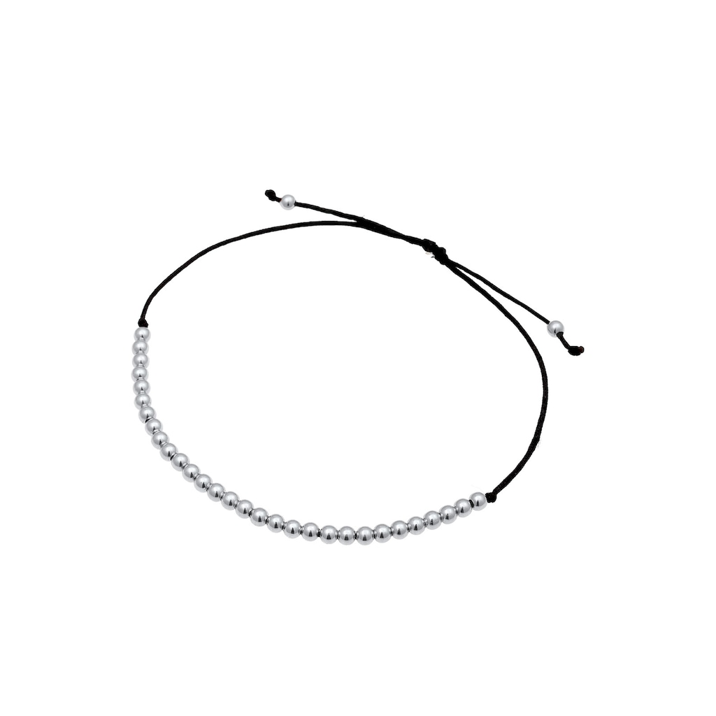 Elli Armband »Kugeln Bead Nylon 925 Sterling Silber«