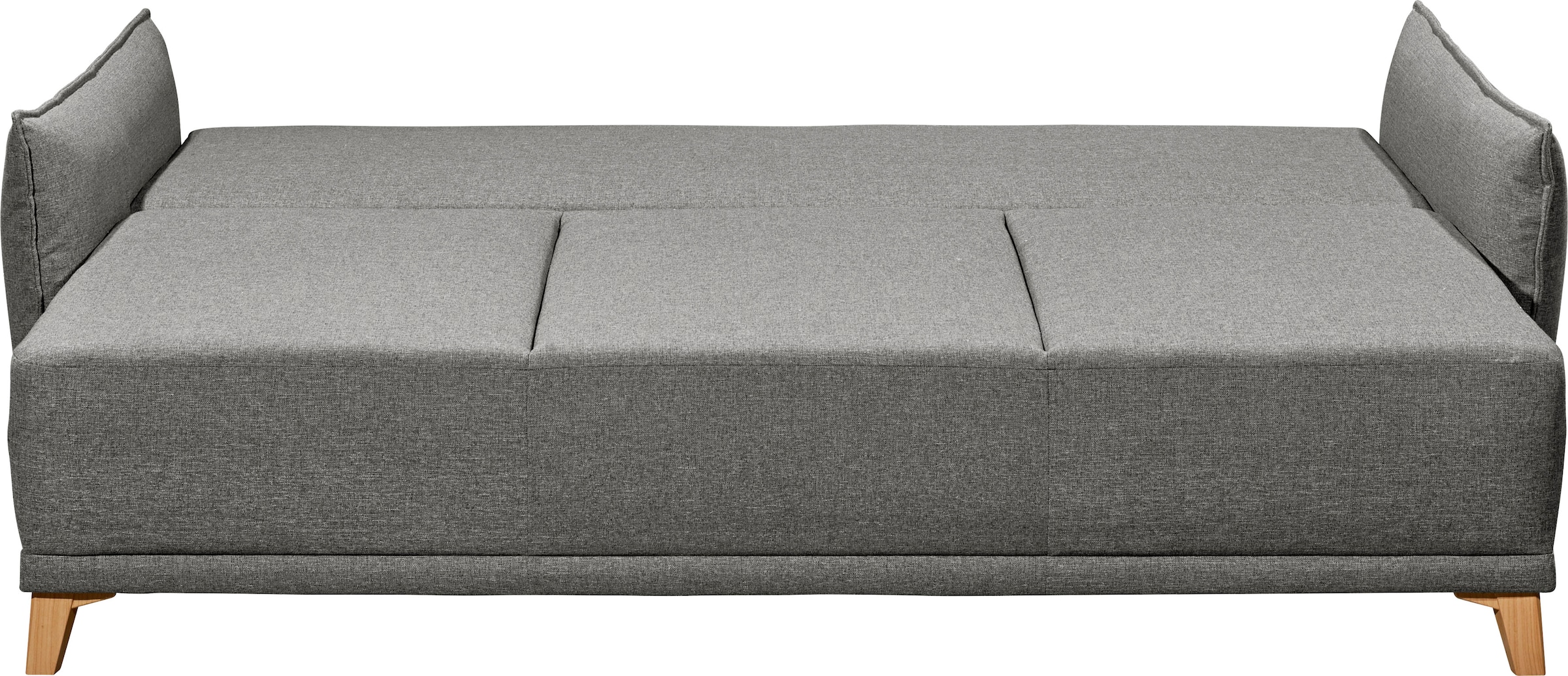 ED EXCITING DESIGN Schlafsofa »Pamplona«, mit Bettkasten & Zierkissen