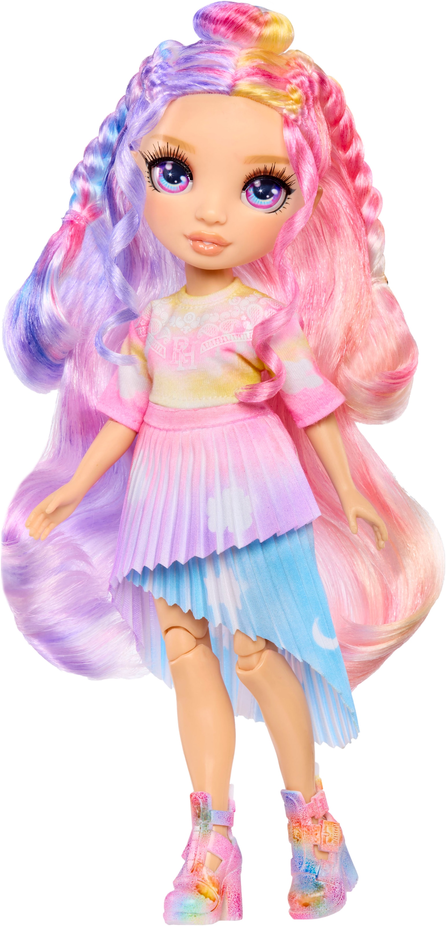 RAINBOW HIGH Anziehpuppe »Air Brush & Create Fashion Dolls - Purple Eyes«