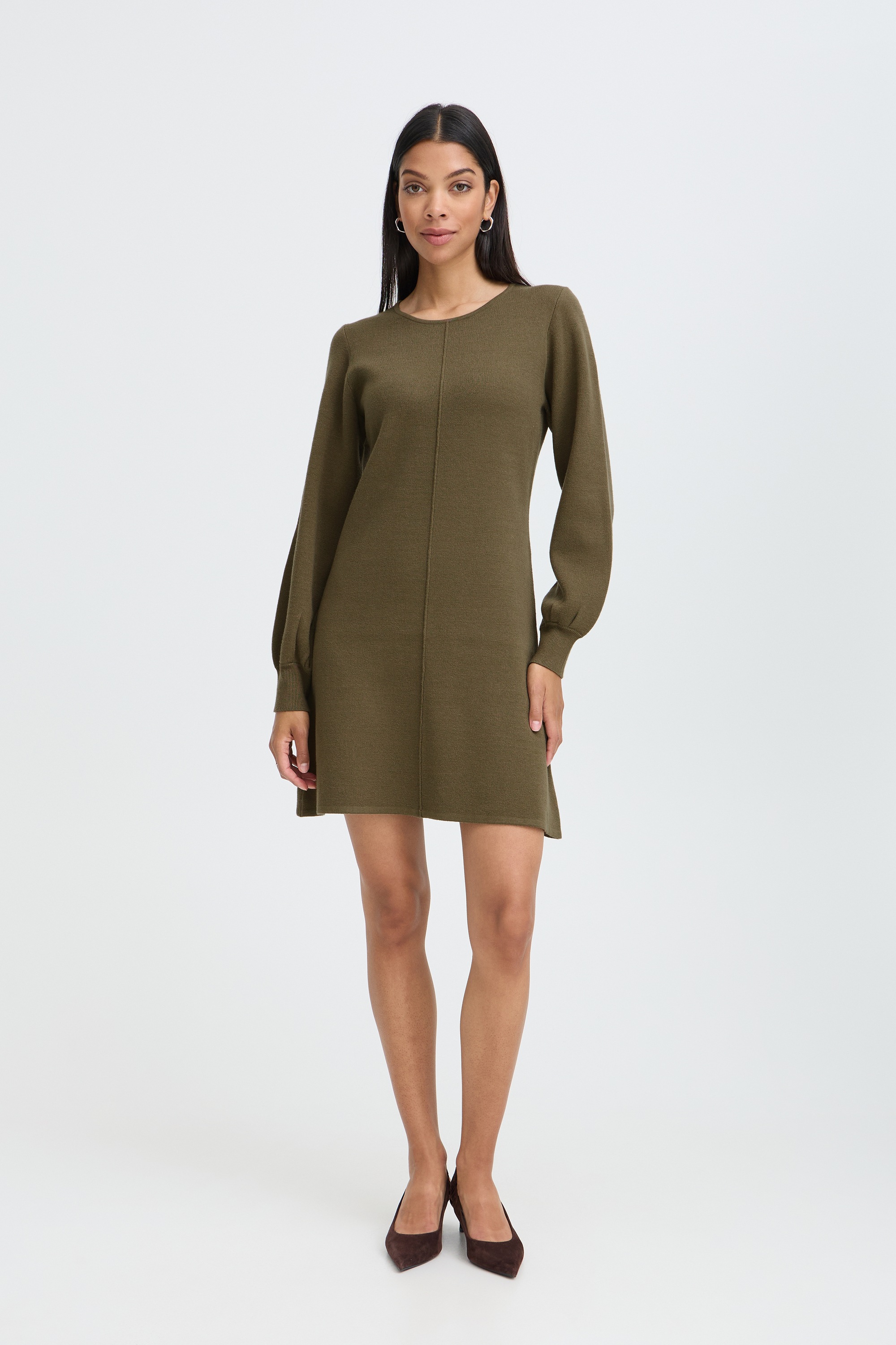 b.young Midikleid »Damen Casual BYOTARI«