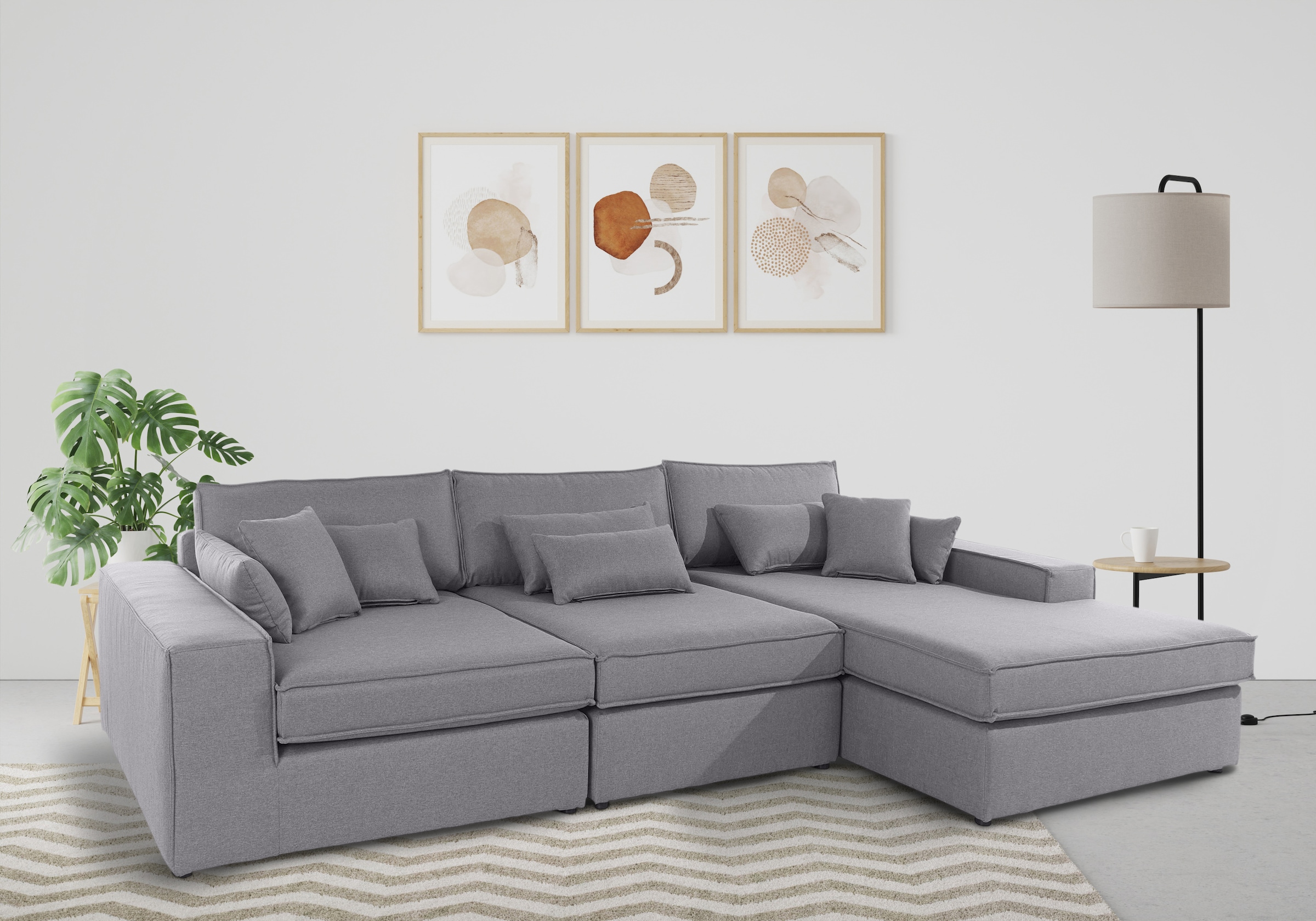 OTTO home Ecksofa "Enid L-Form" 3 Teile, bestehend aus Modulen, in vielen B günstig online kaufen