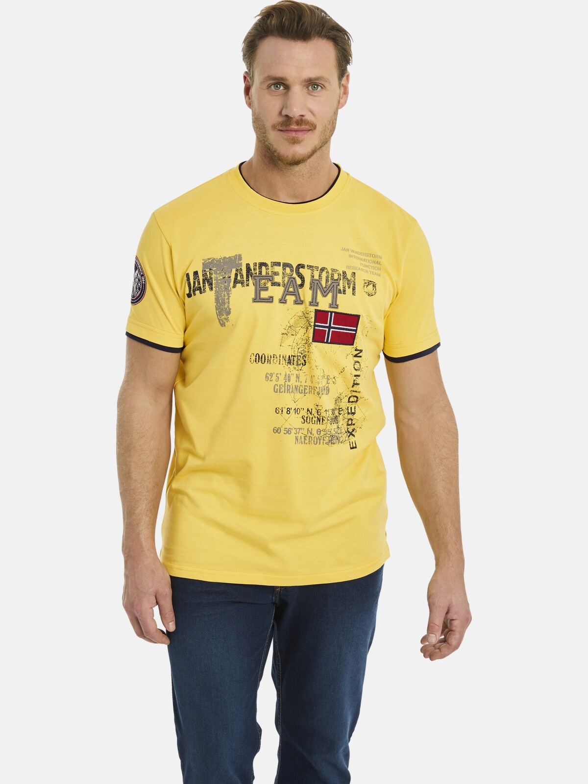 T-Shirt »T-Shirt SÖLVE«, (1 tlg.), aus robustem Baumwolljersey