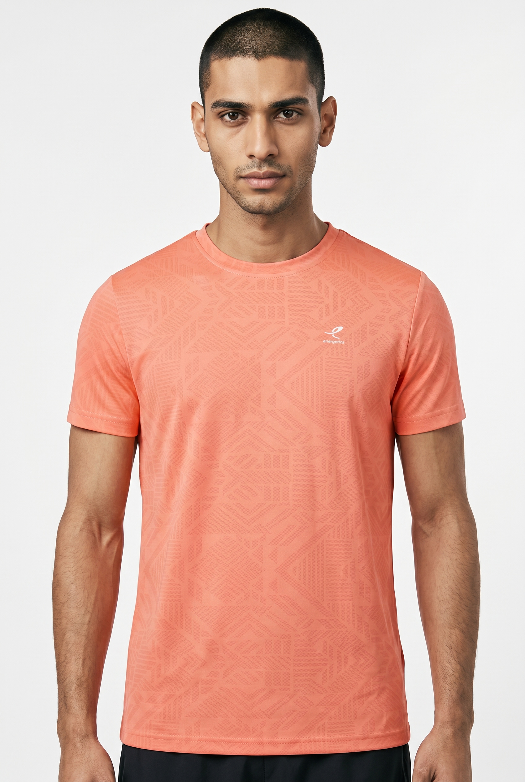 Energetics T-Shirt "HE.-T-SHIRT FABIO III SHORT SLEEVE M" mit Rundhalsausschnitt, atmungsaktiv, schnelltrocknend, Regular Fit