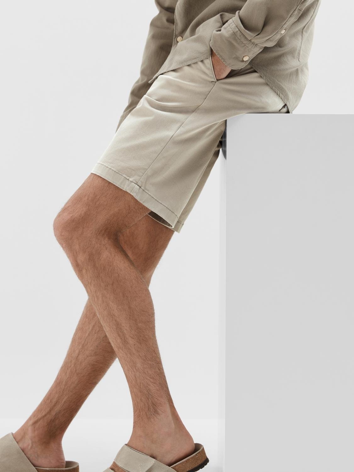 Selected Slim Miles Shorts Beige Men Size L 3