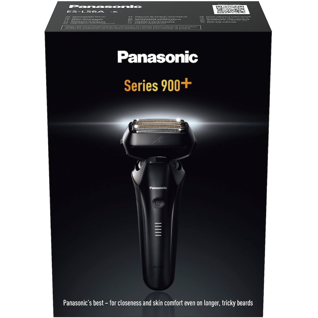 Panasonic Elektrorasierer »Series 900+ Premium Rasierer ES-LS6A-K803«, Langhaartrimmer