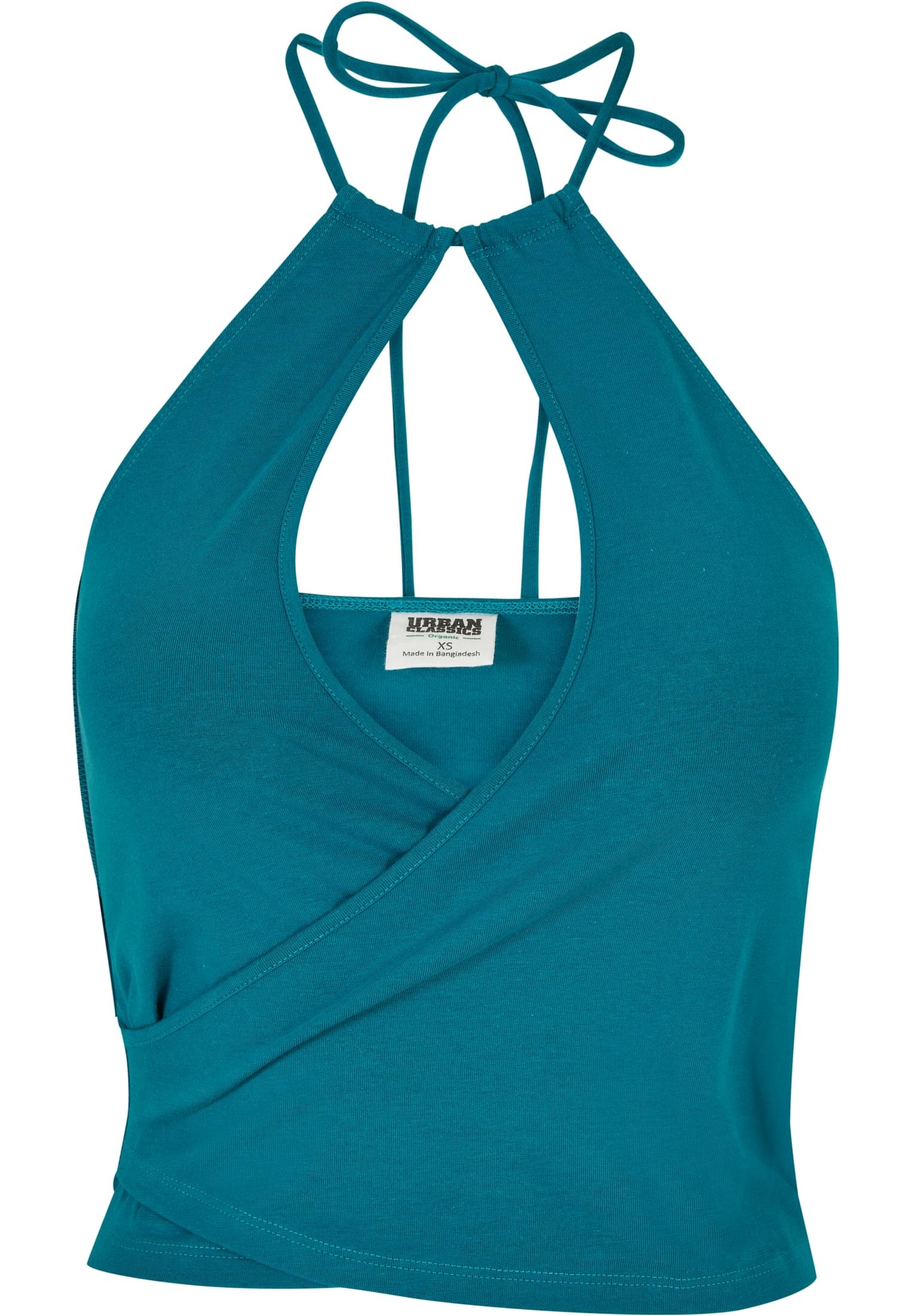 kaufen Neckholder Short-Wraped BAUR | Ladies tlg.) CLASSICS URBAN »Damen Top«, T-Shirt (1