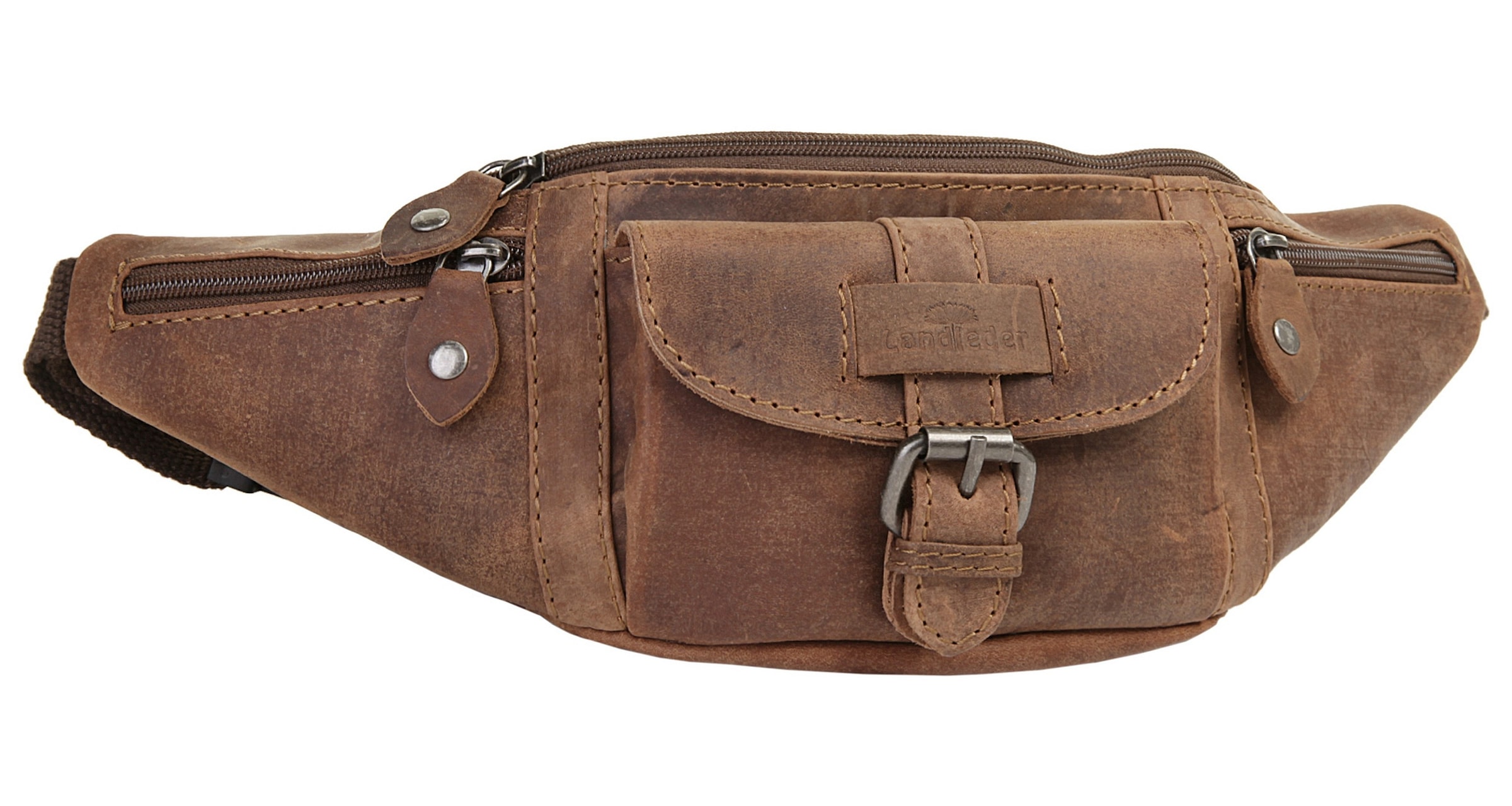 Landleder Gürteltasche »OLD SCHOOL«, echt Leder