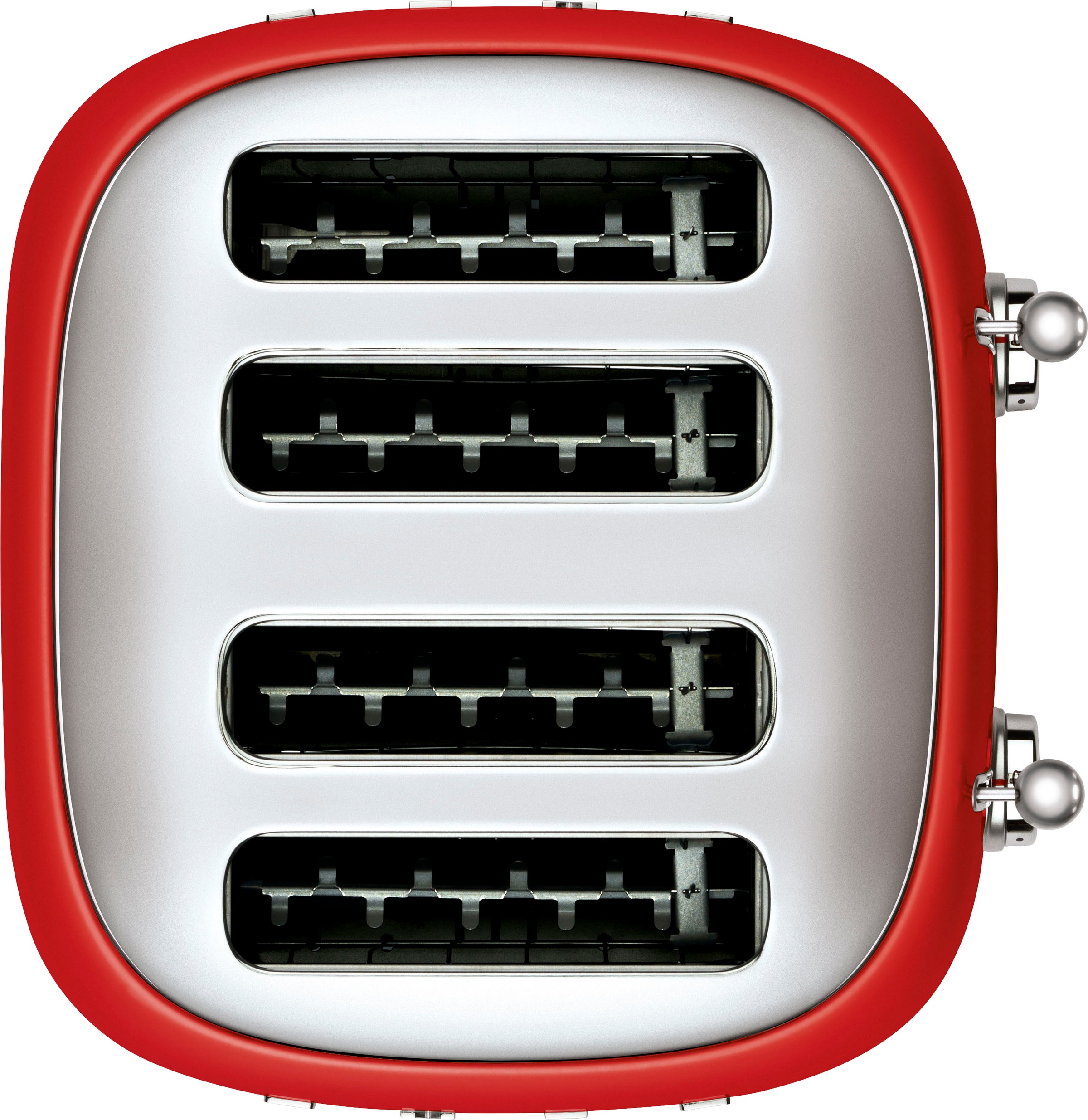 Smeg Toaster »TSF03RDEU«, 4 kurze Schlitze, 3000 W