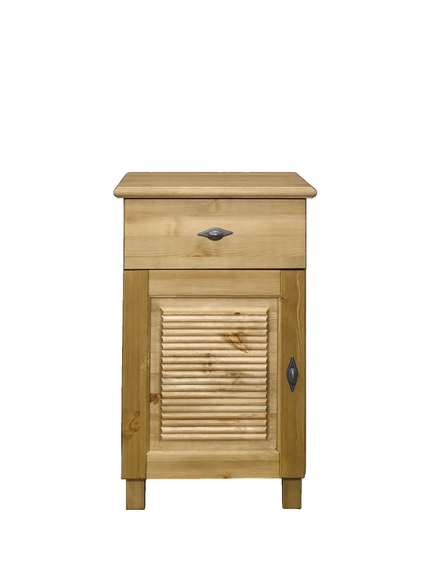 Home affaire Unterschrank »Rauna« aus massiver Kiefer, Breite 44 cm, Rillenoptik, made in EU