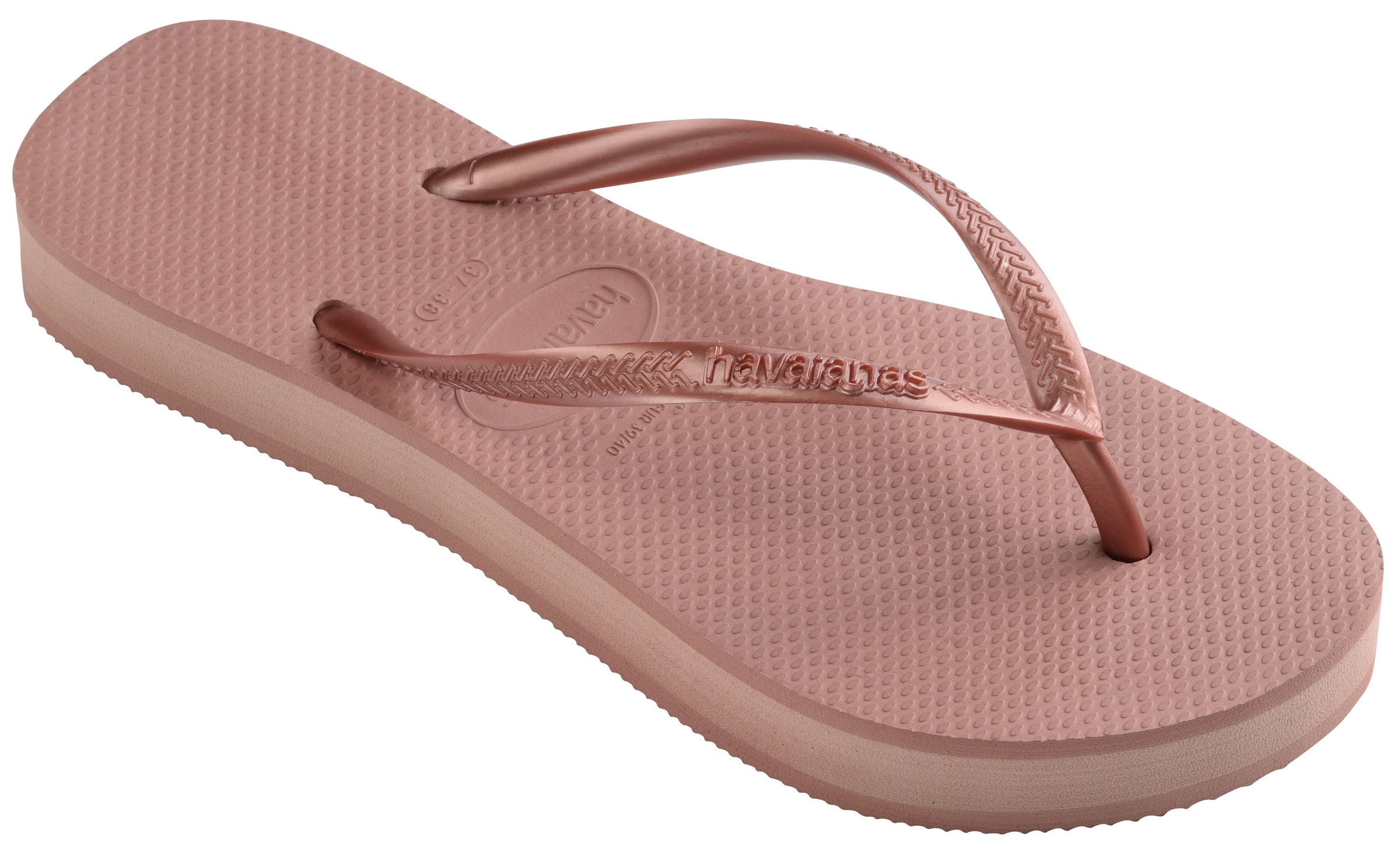 Havaianas Zehentrenner »SLIM FLATFORM«, Sommerschuh, Schlappen, Poolsildes mit Plateausohle