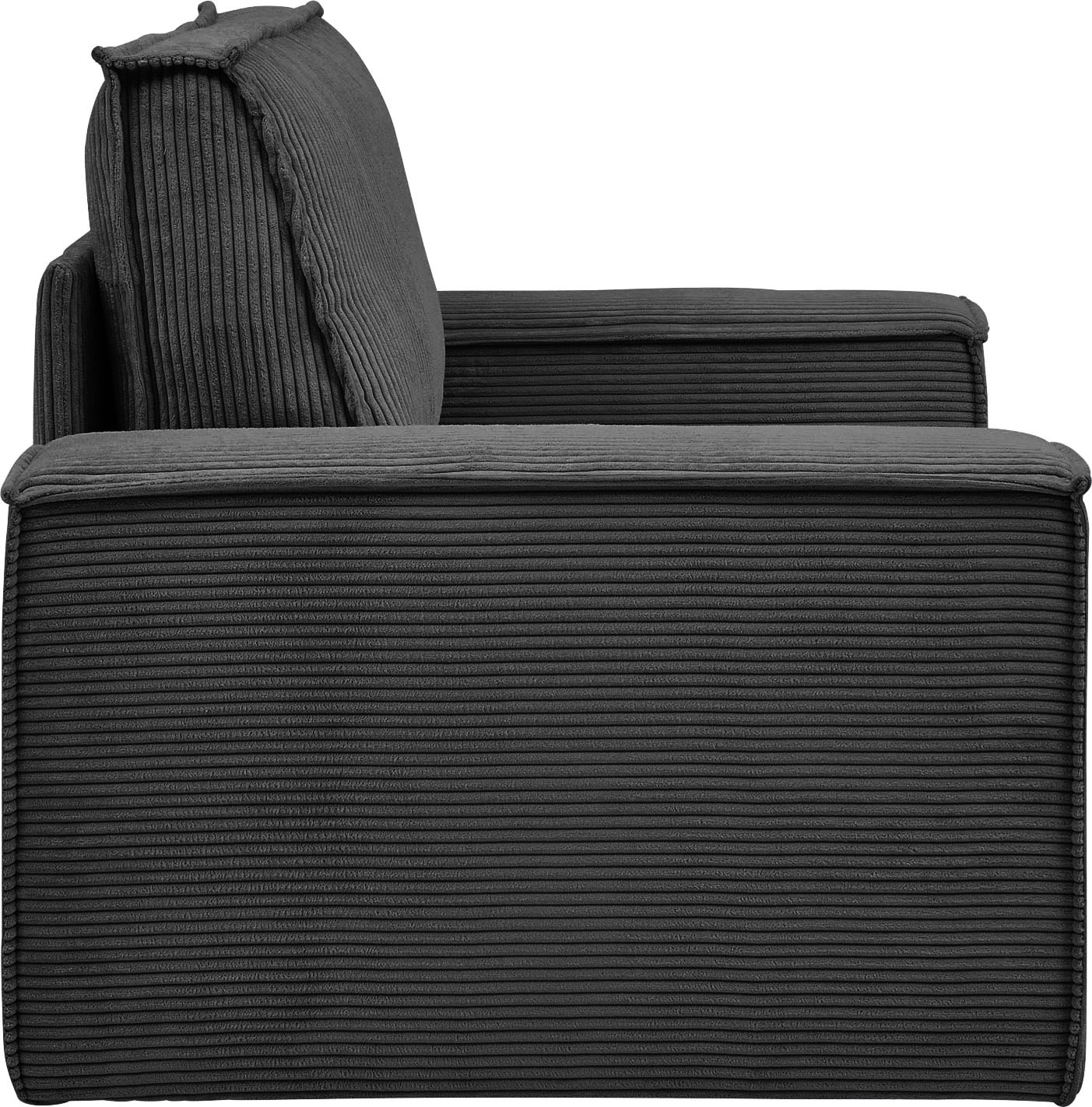 Home affaire Sessel »SHERWOOD, Love-Seat in 3 Stoffarten verfügbar« passend zur Polster-Serie SHERWOOD