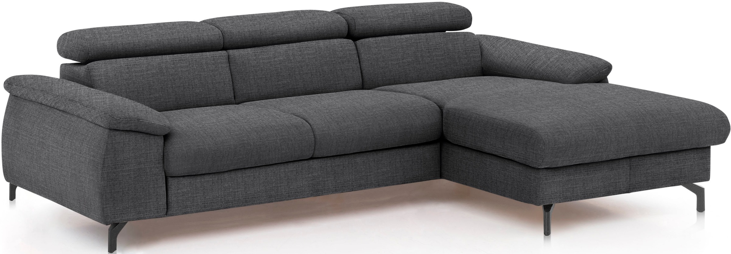 COTTA Ecksofa »Kitty L-Form«, mit Kopfteilverstellung, wahlweise mit Bettfunktion & Bettkasten