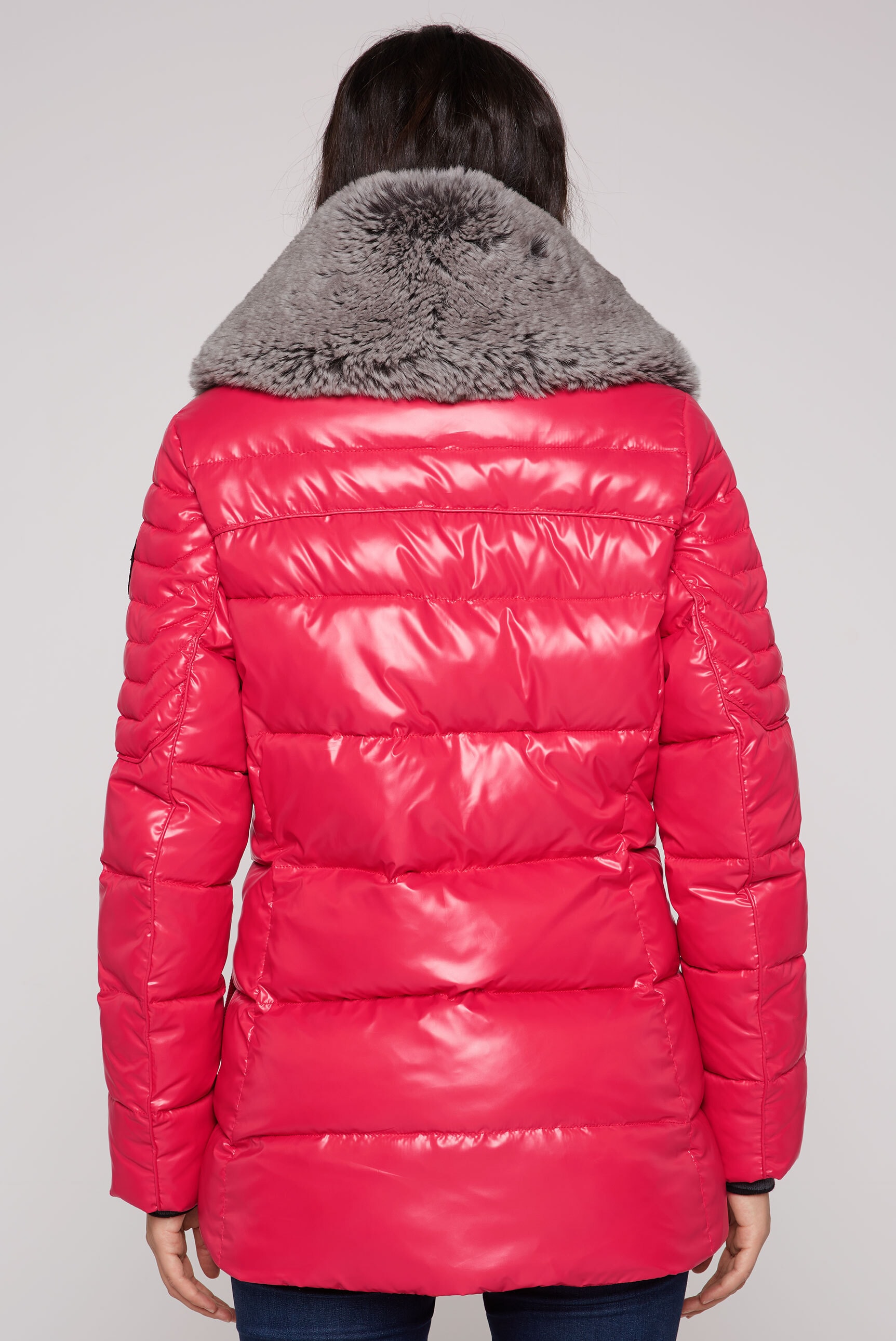 SOCCX Winterjacke, ohne Kapuze, mit Windbreaker-Bündchen