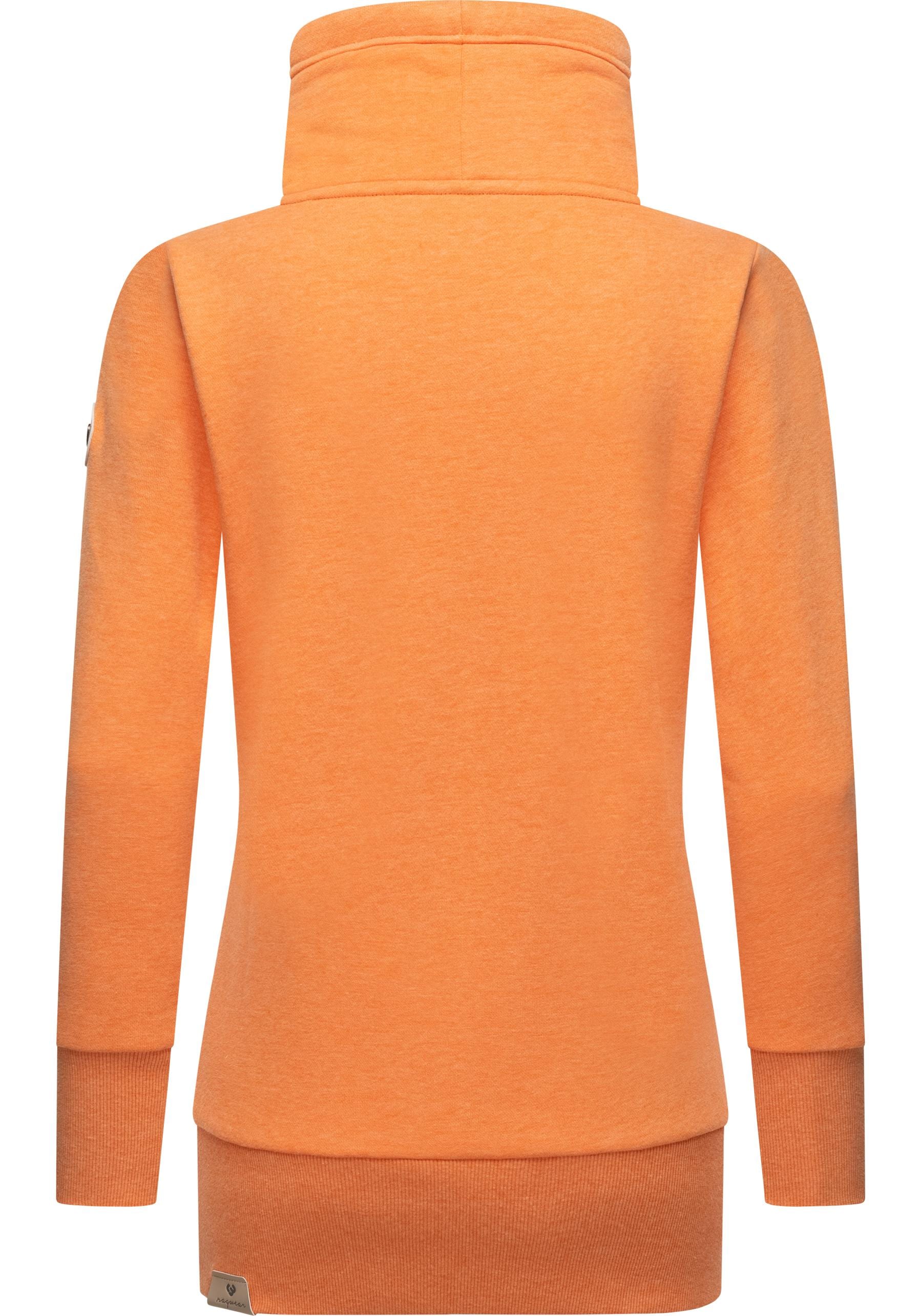 Ragwear Sweatshirt »Neska«, modischer Longsleeve Pullover mit hohem Kragen