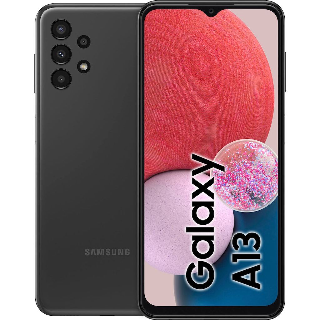Samsung Smartphone »Galaxy A13«, schwarz, 16,72 cm/6,6 Zoll, 64 GB Speicherplatz, 50 MP Kamera