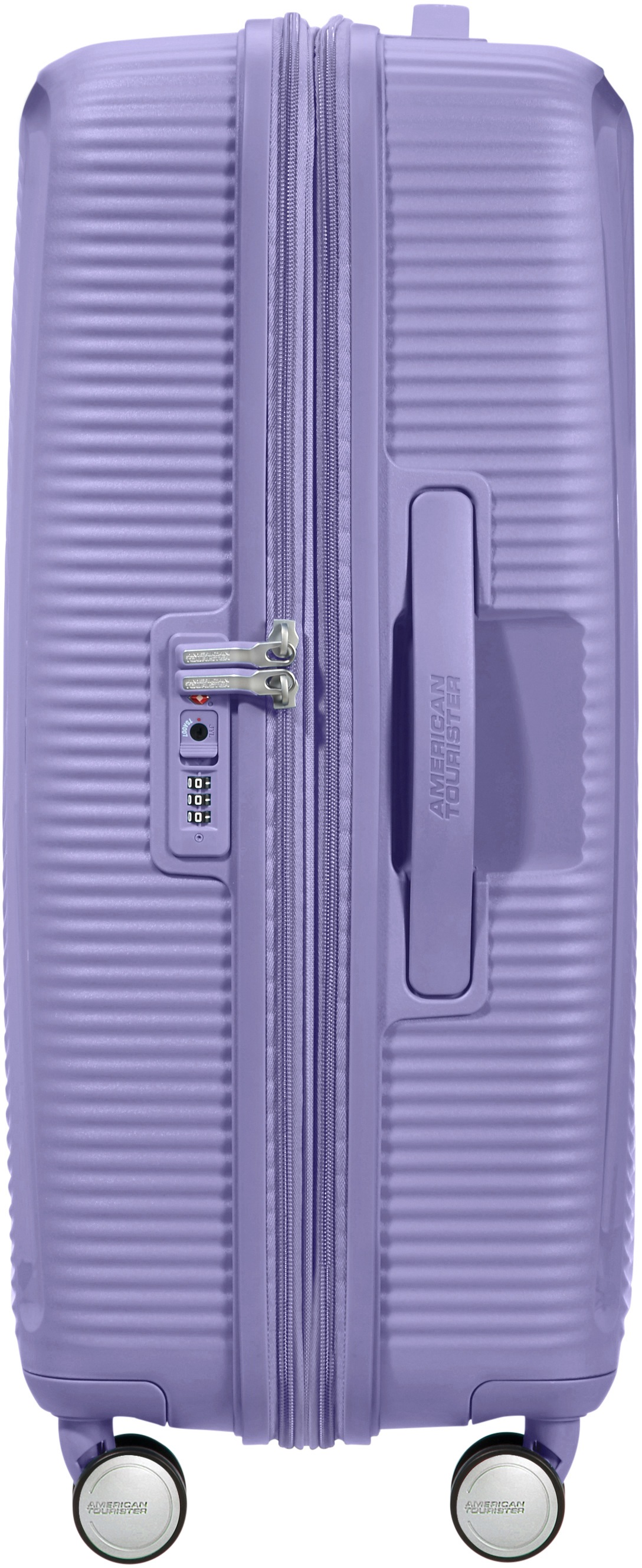 American Tourister® Hartschalen-Trolley »SOUNDBOX 67«, 4 St. Rollen, Koffer mittel groß Reisegepäck Volumenerweiterung TSA-Zahlenschloss