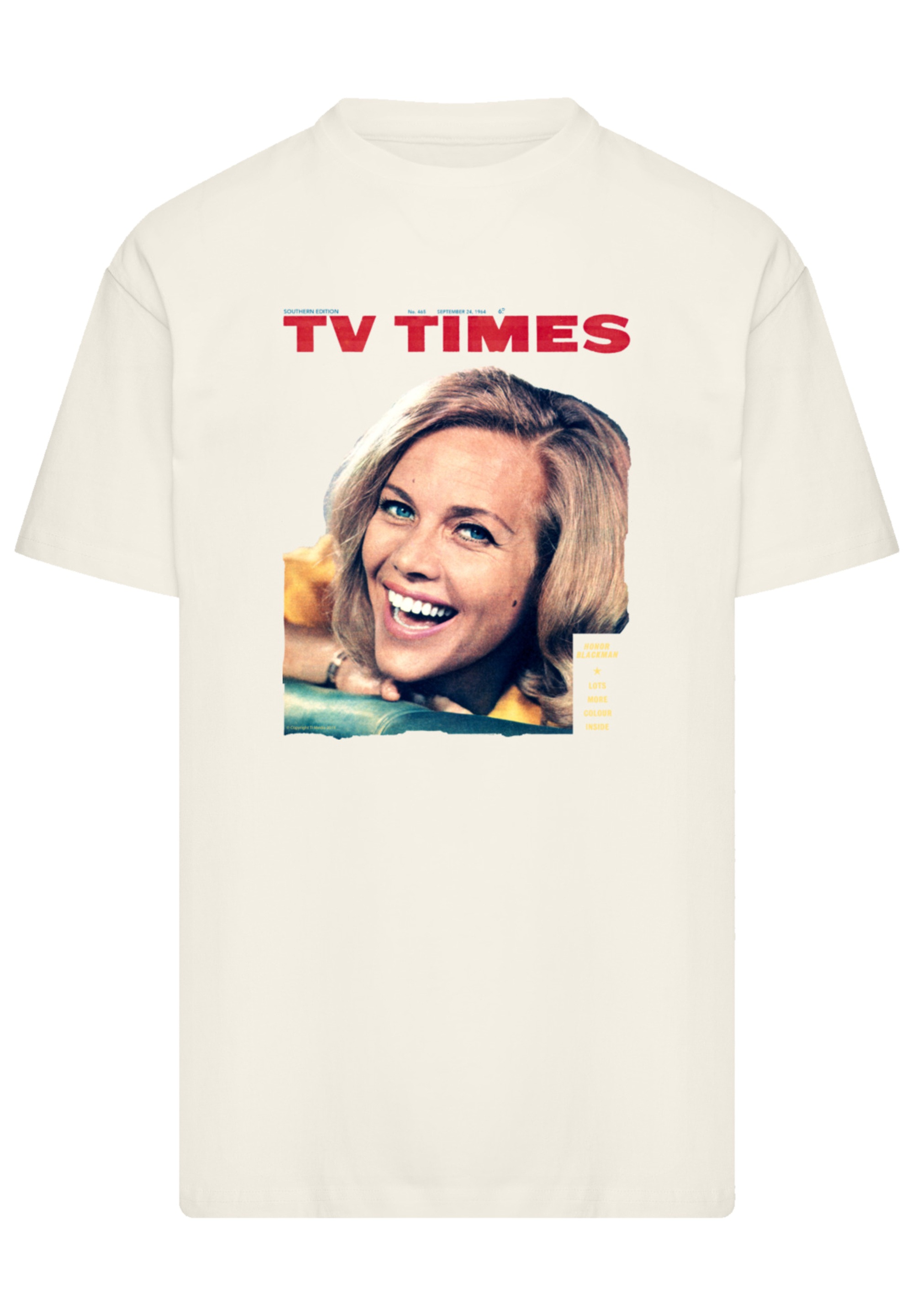 F4NT4STIC T-Shirt "TV Times Honor Blackman 1964 Cover", Premium Qualität günstig online kaufen